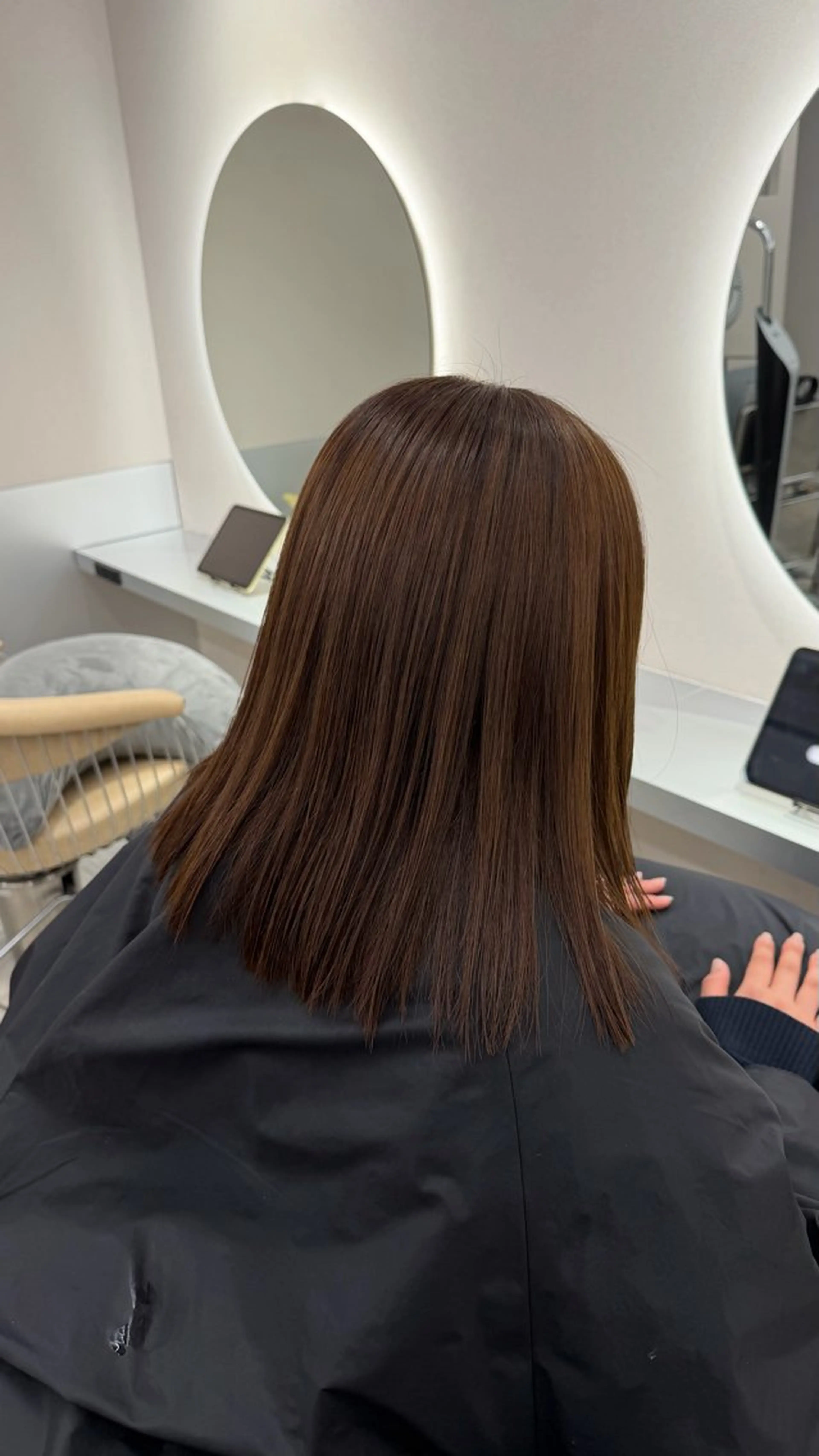 ミディアム ヘアカラー 🌺ハイライトカラー HINA🌺のヘアスタイル