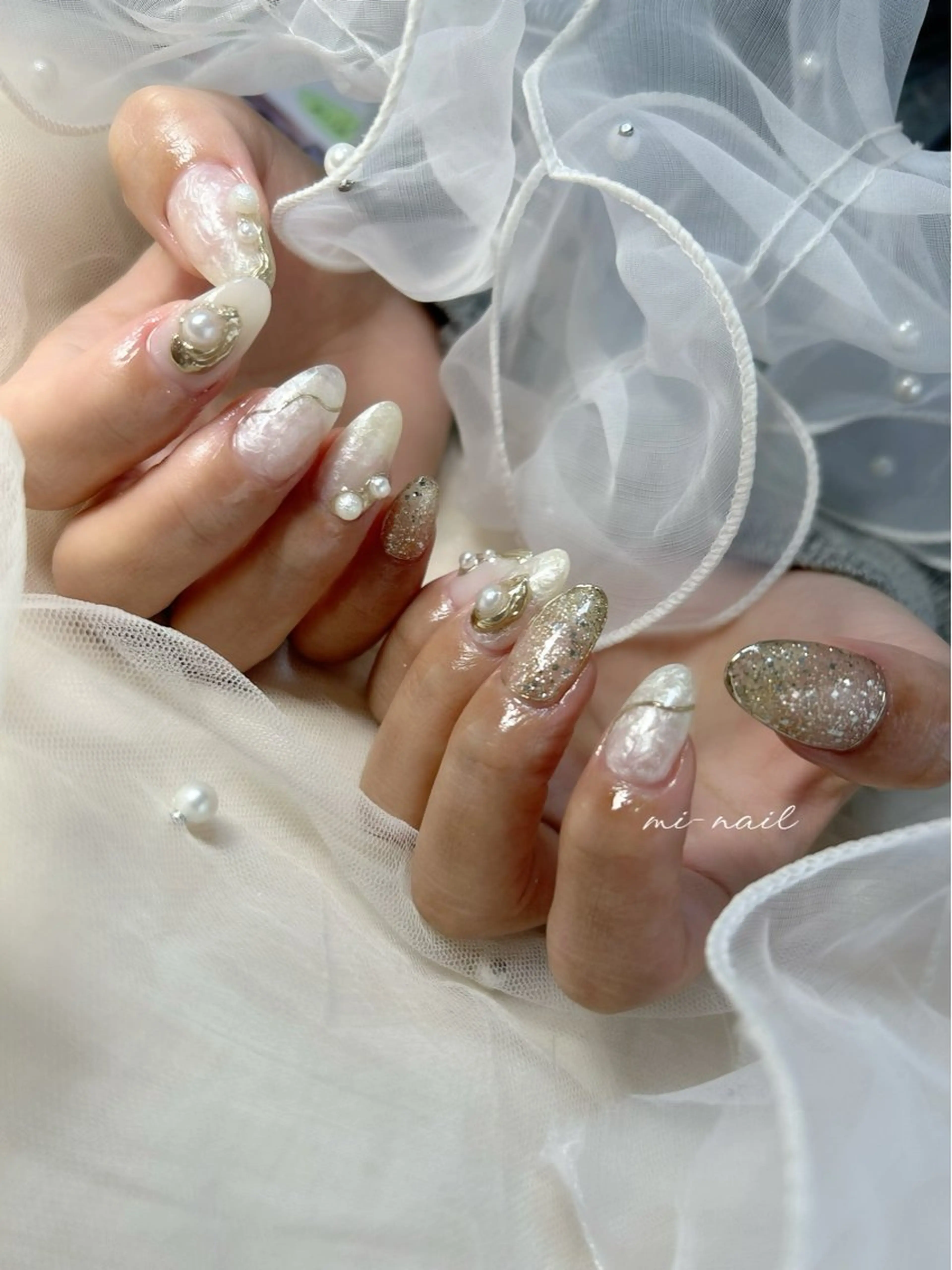 ネイル ハンドネイル ..mi_nail..所属・..mi-nail ..のネイルデザイン