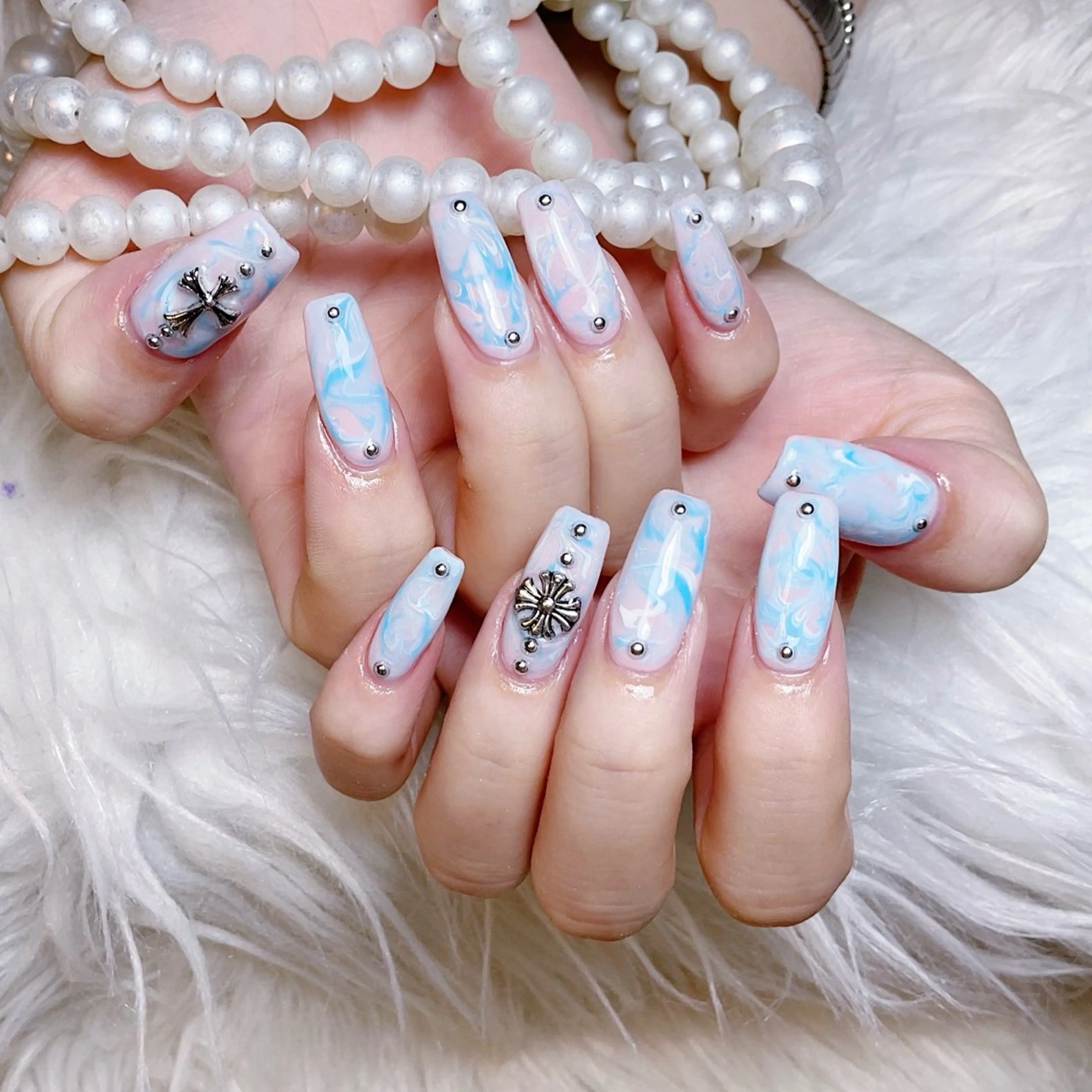 ネイル ハンドネイル 🌈Yun nail hyejin💋のネイルデザイン