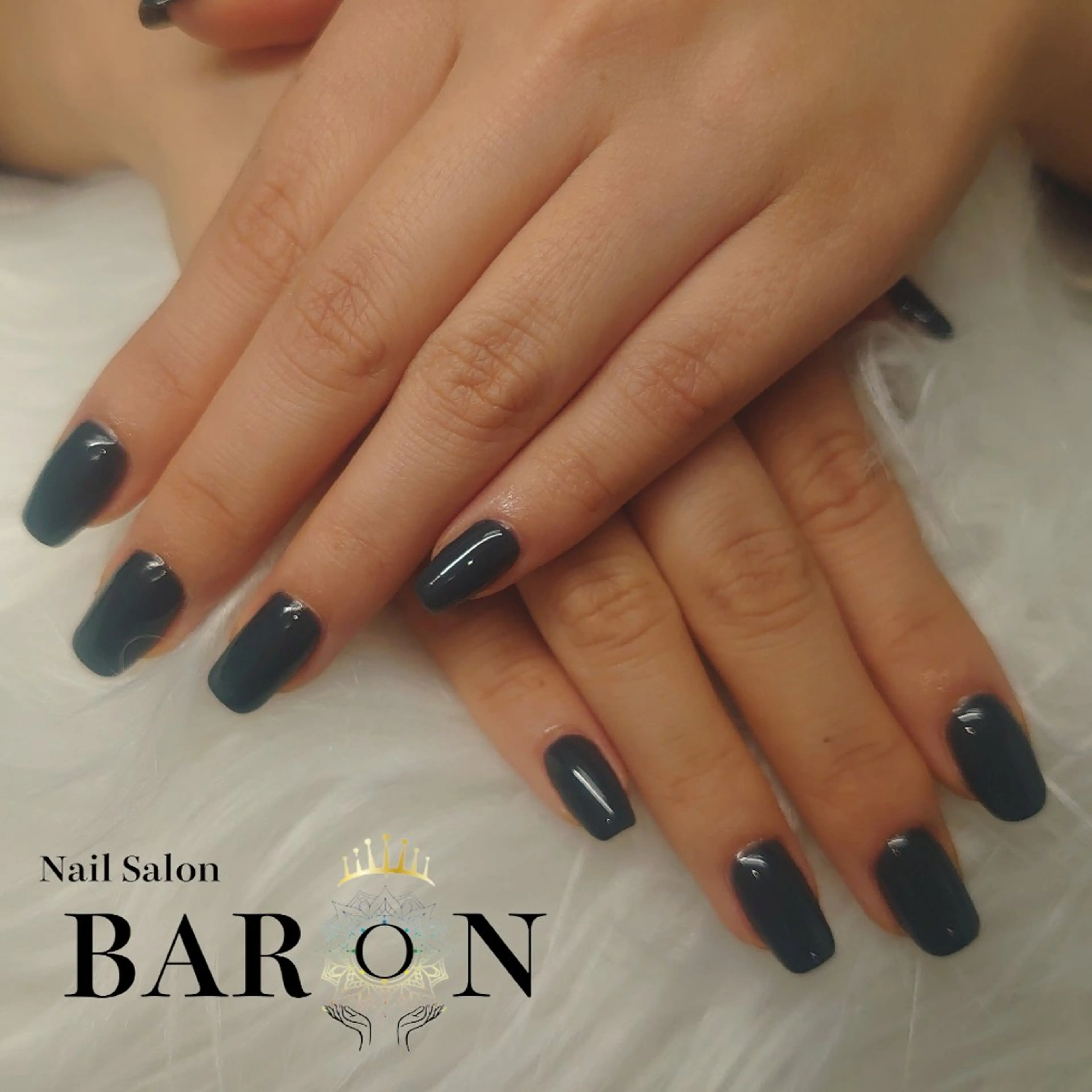 ネイル ワンカラーネイル ♛BARON♛ AOIのネイルデザイン