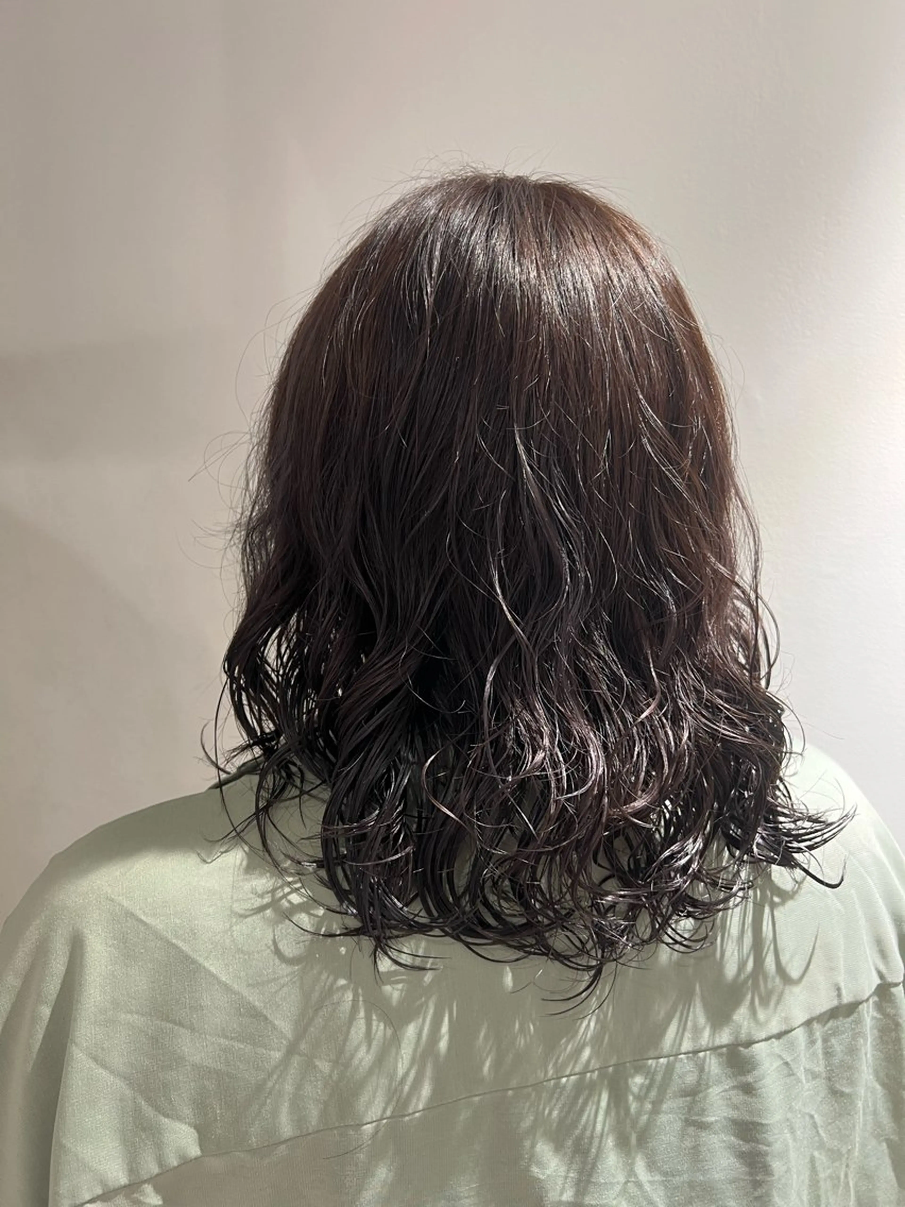 ミディアム カラー ogura hitomiのヘアスタイル