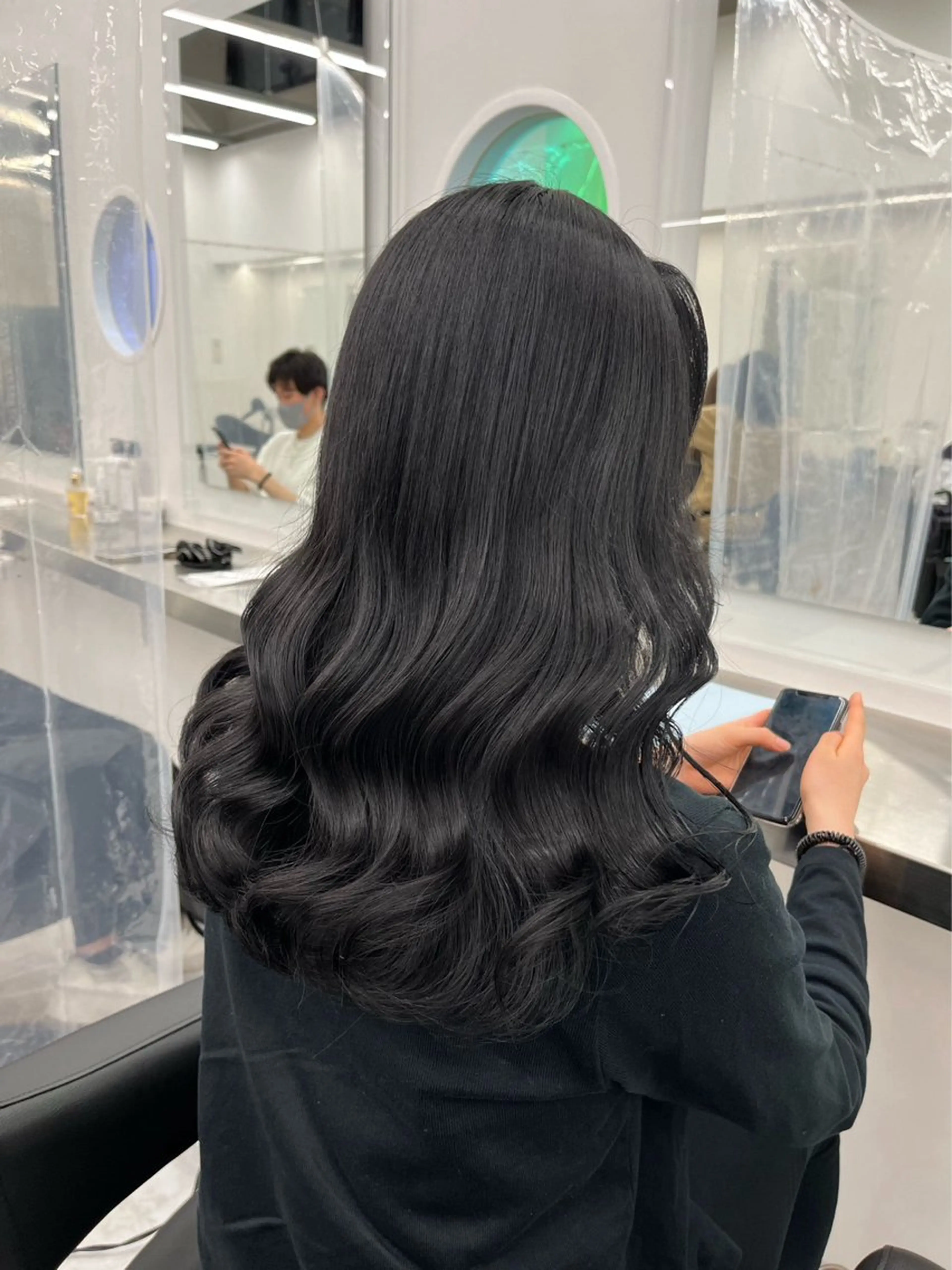 セミロング Wカラー/暖色/べ ージュりく©︎🐝のヘアスタイル