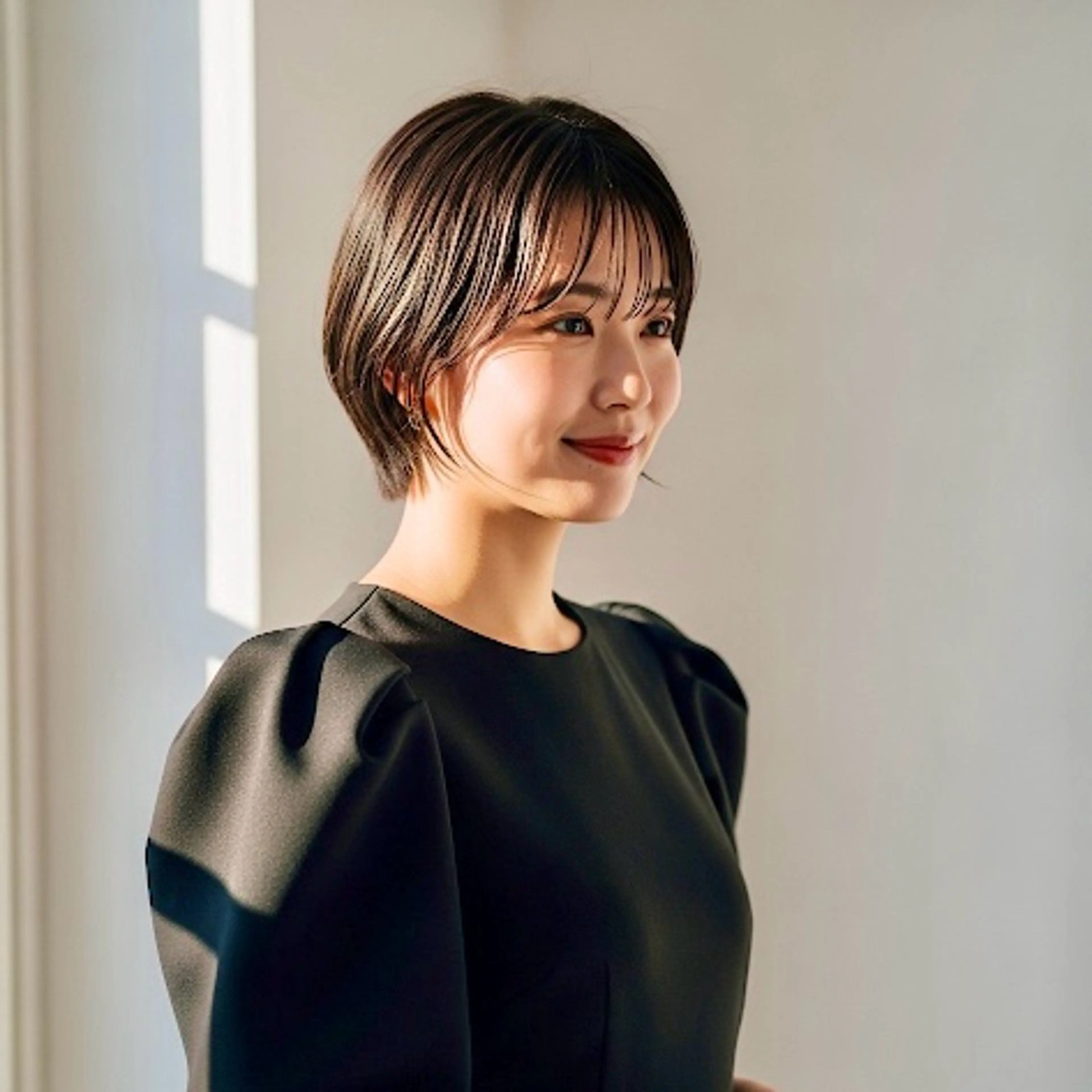 ショート カット ヘアカラー トリートメント ヘッドスパ ✂︎ ｼﾝﾀｸ ✂︎のヘアスタイル