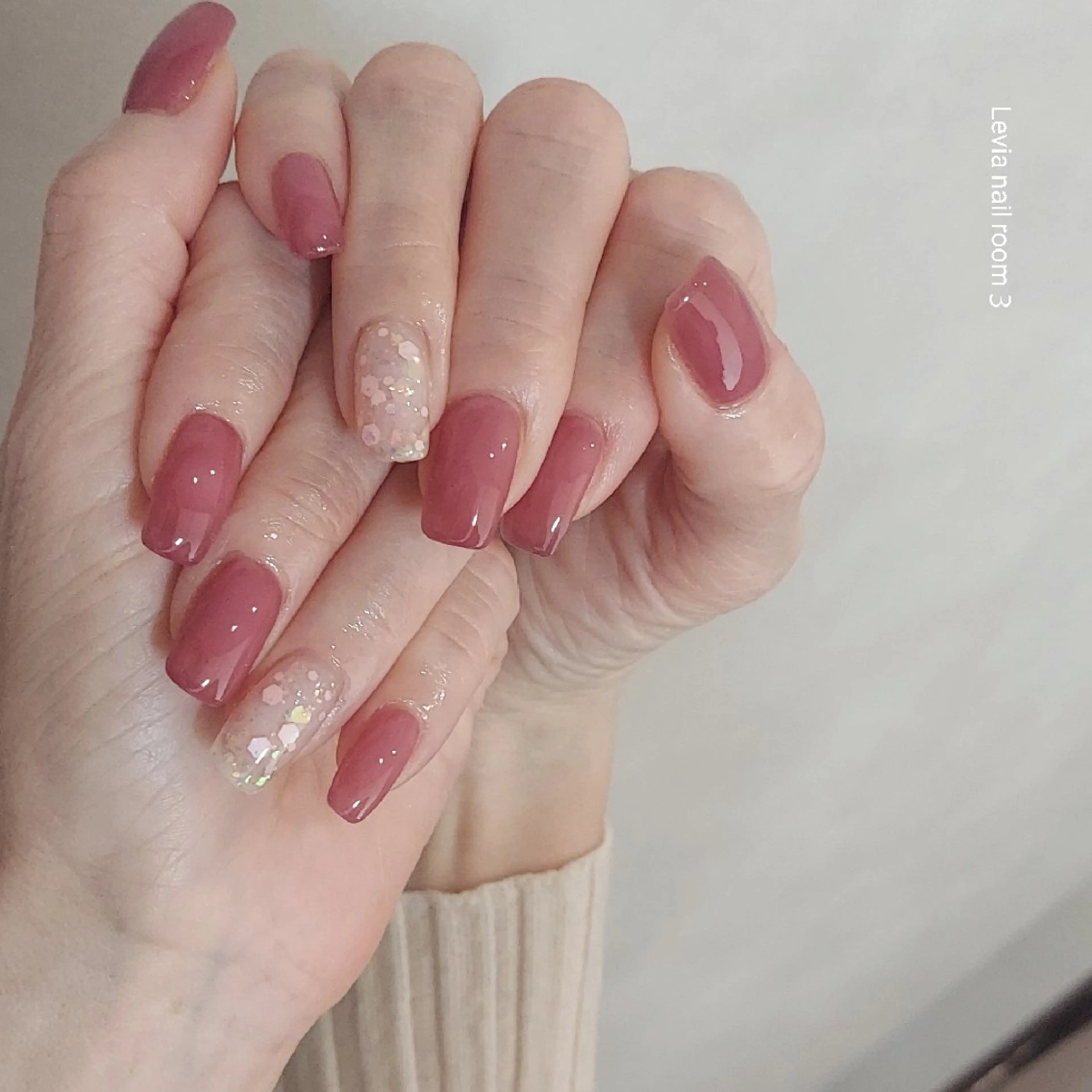 ネイル ピンク 春ネイル Levia春江店 nailsalon所属・Levia nail 清水のネイルデザイン