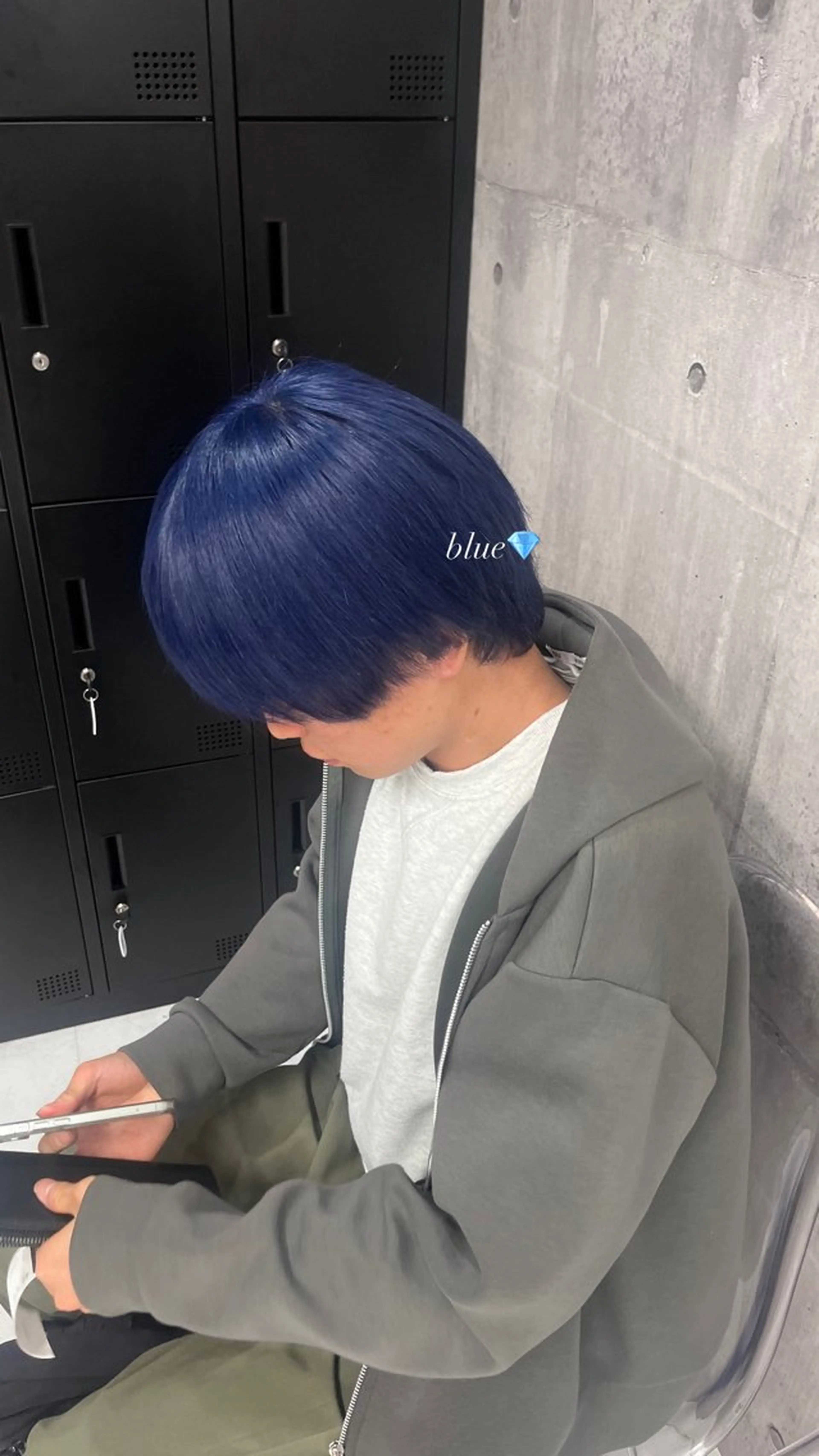 カラー メンズ ハイトーン/ゆるふわ 🎨𖥔ׁTOMO♡のヘアスタイル