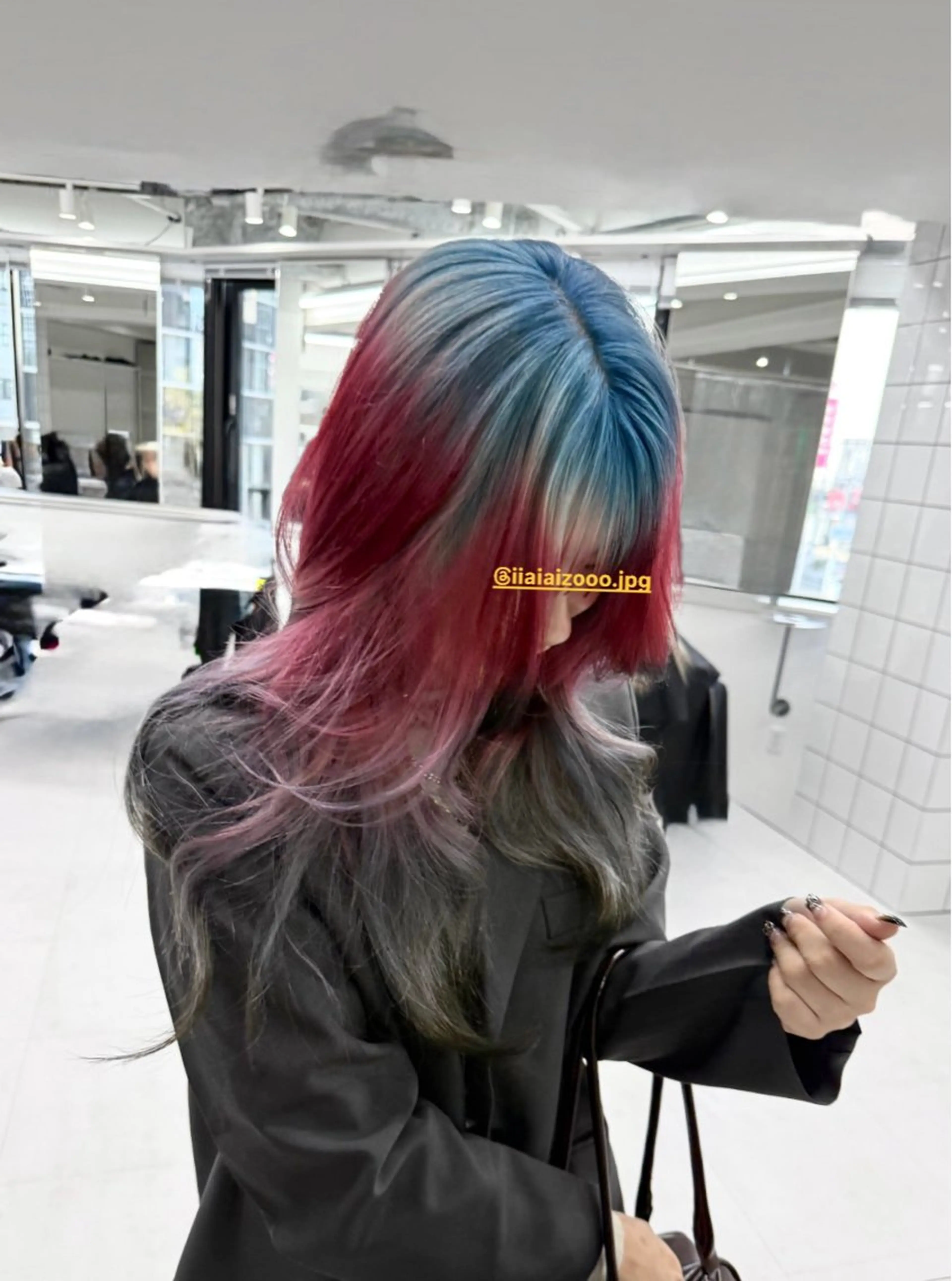 ロング ヘアカラー トリートメント 《店長》欧米風/ﾃﾞ ｻﾞｲﾝNO.1/雅のヘアスタイル