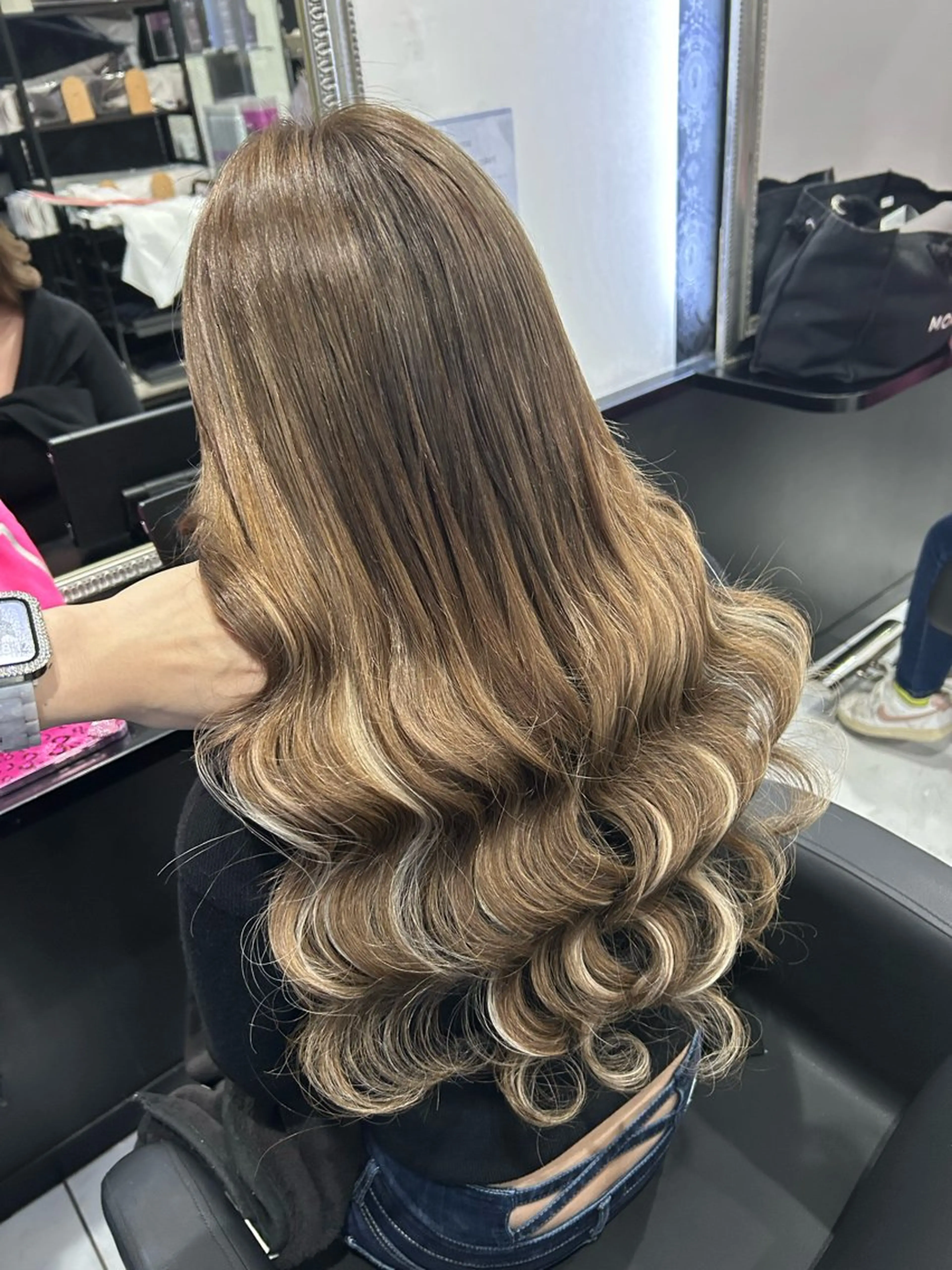 ロング ヘアカラー トリートメント エクステ HIYORI🌺 /ジェルムのヘアスタイル