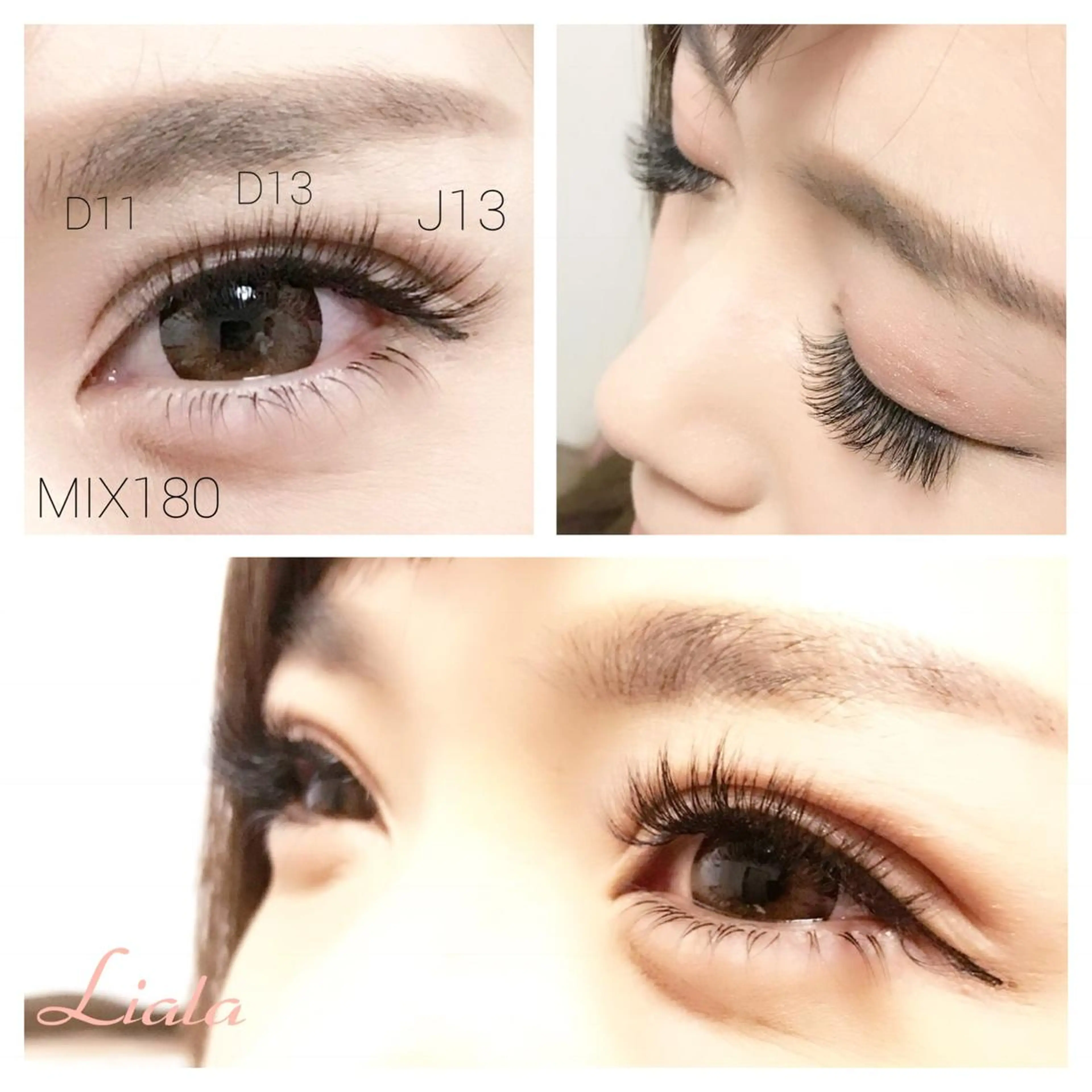 マツエク・マツパ ボリュームラッシュ マツエク eyelash Lialaのマツエク・マツパデザイン