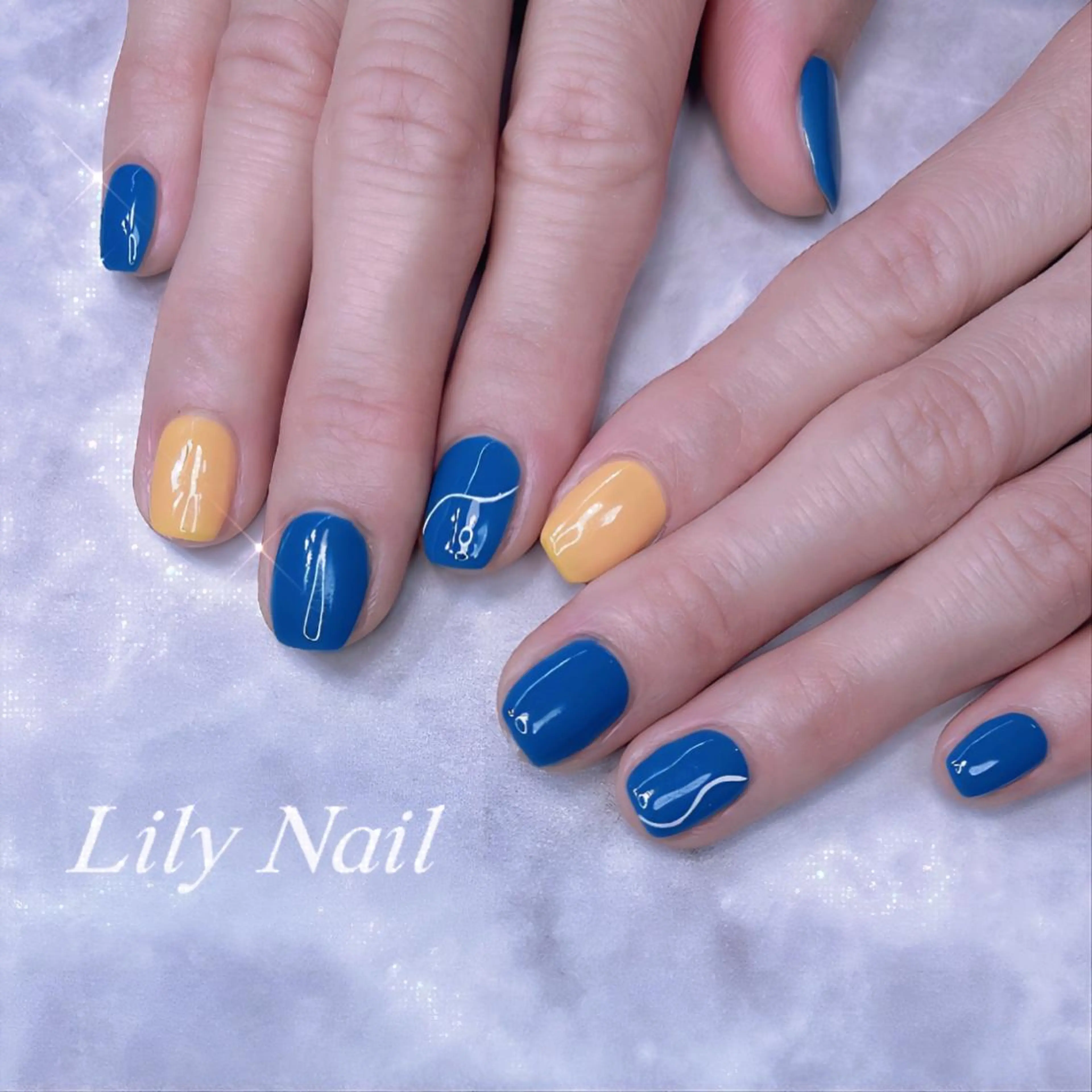 ネイル ワンカラーネイル LILY NAILのネイルデザイン