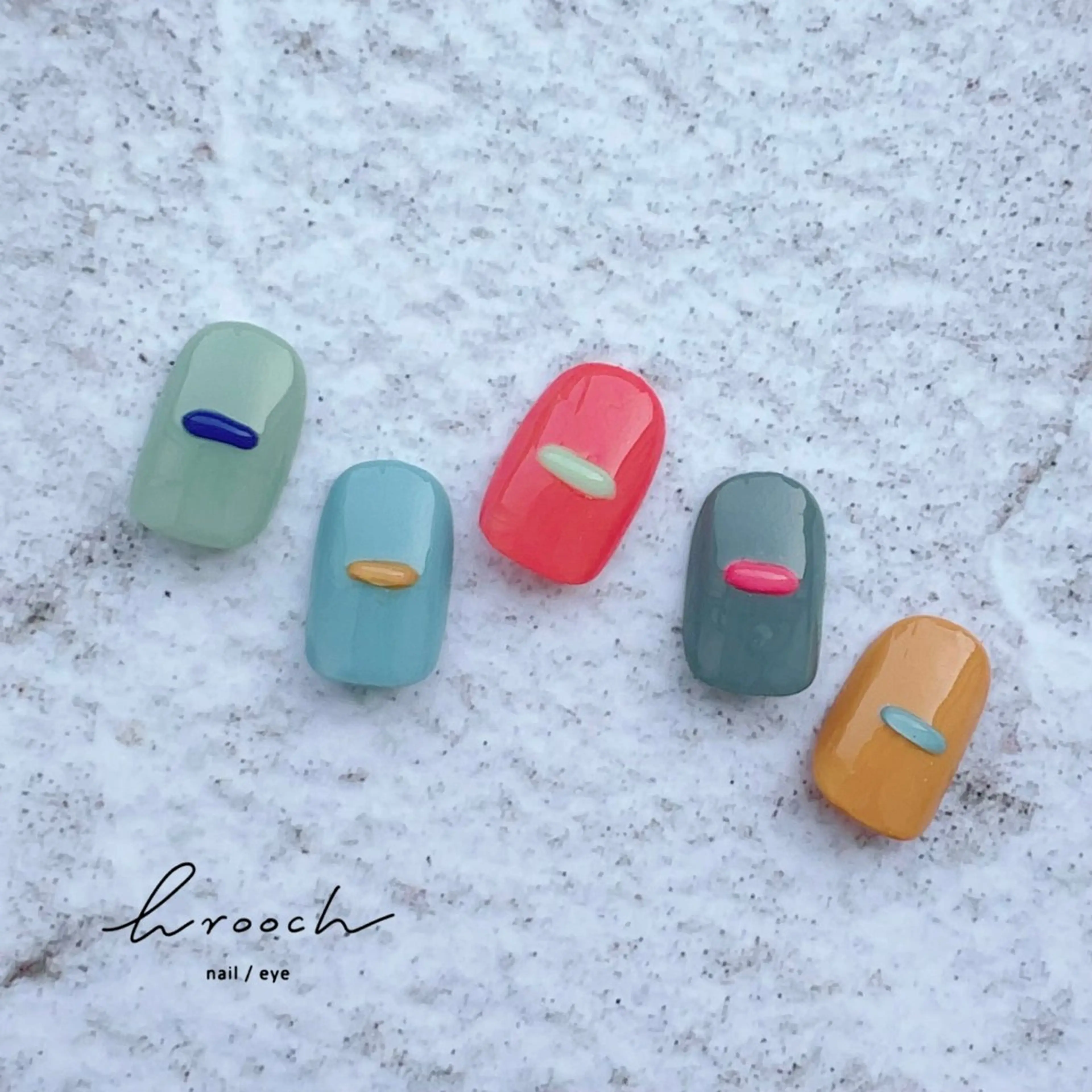 ネイル ハンドネイル BRooCH 市川かおりのネイルデザイン