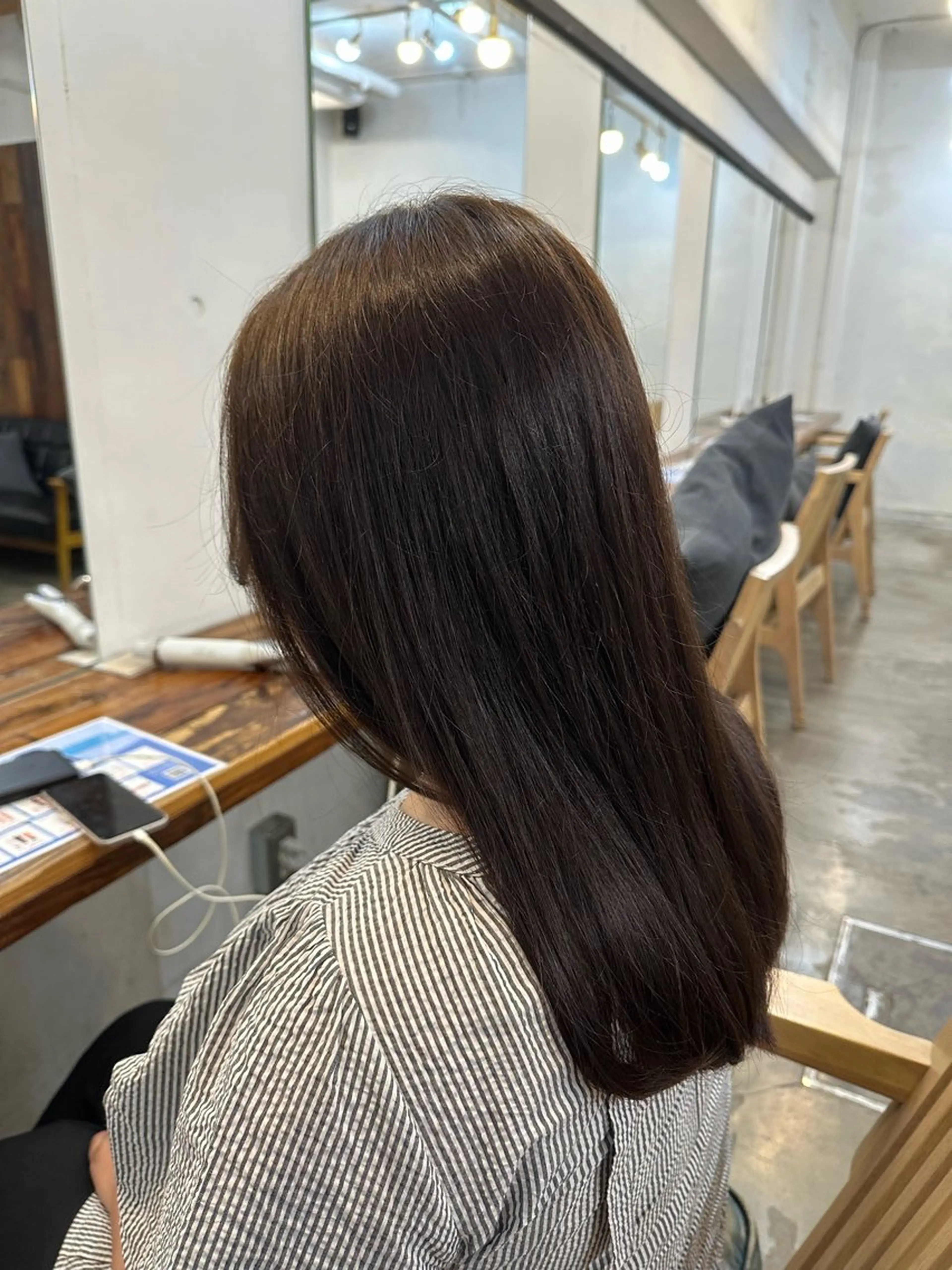 ロング カラー 横浜/メンズ特化/ Farbe/田中颯斗のヘアスタイル