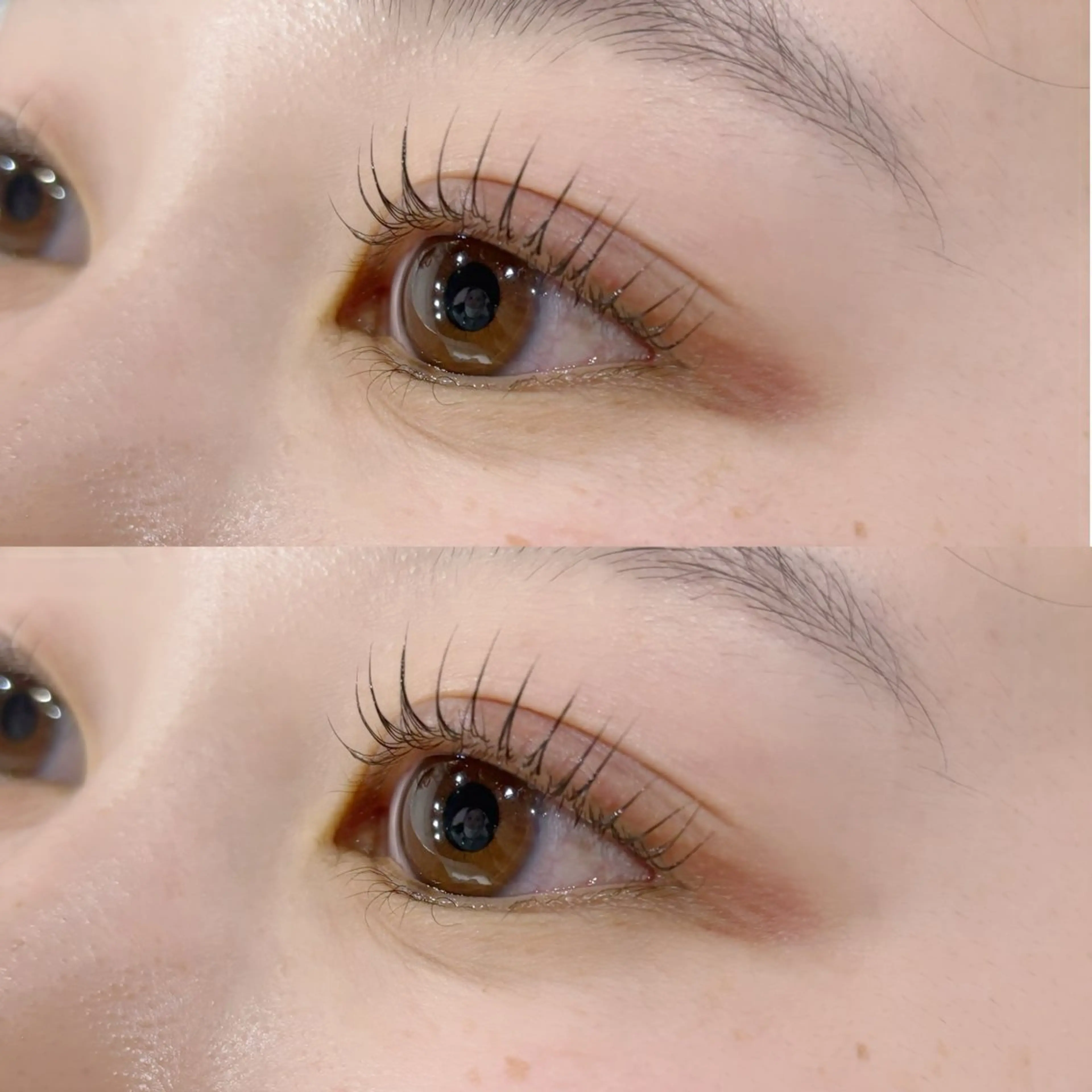 まつげパーマ💙束感まつ毛・コーティング付きの写真