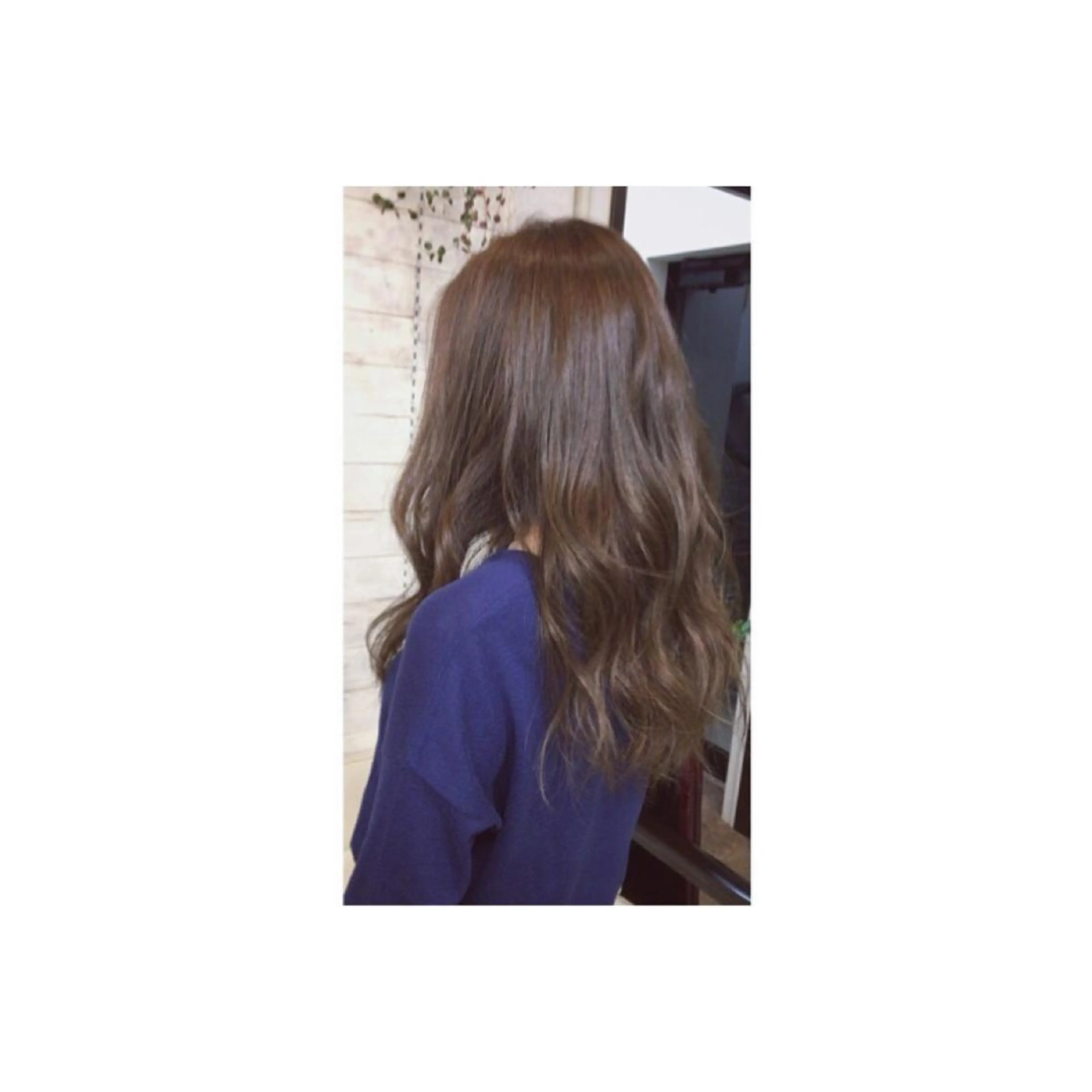 ロング 田淵 涼帆のヘアスタイル