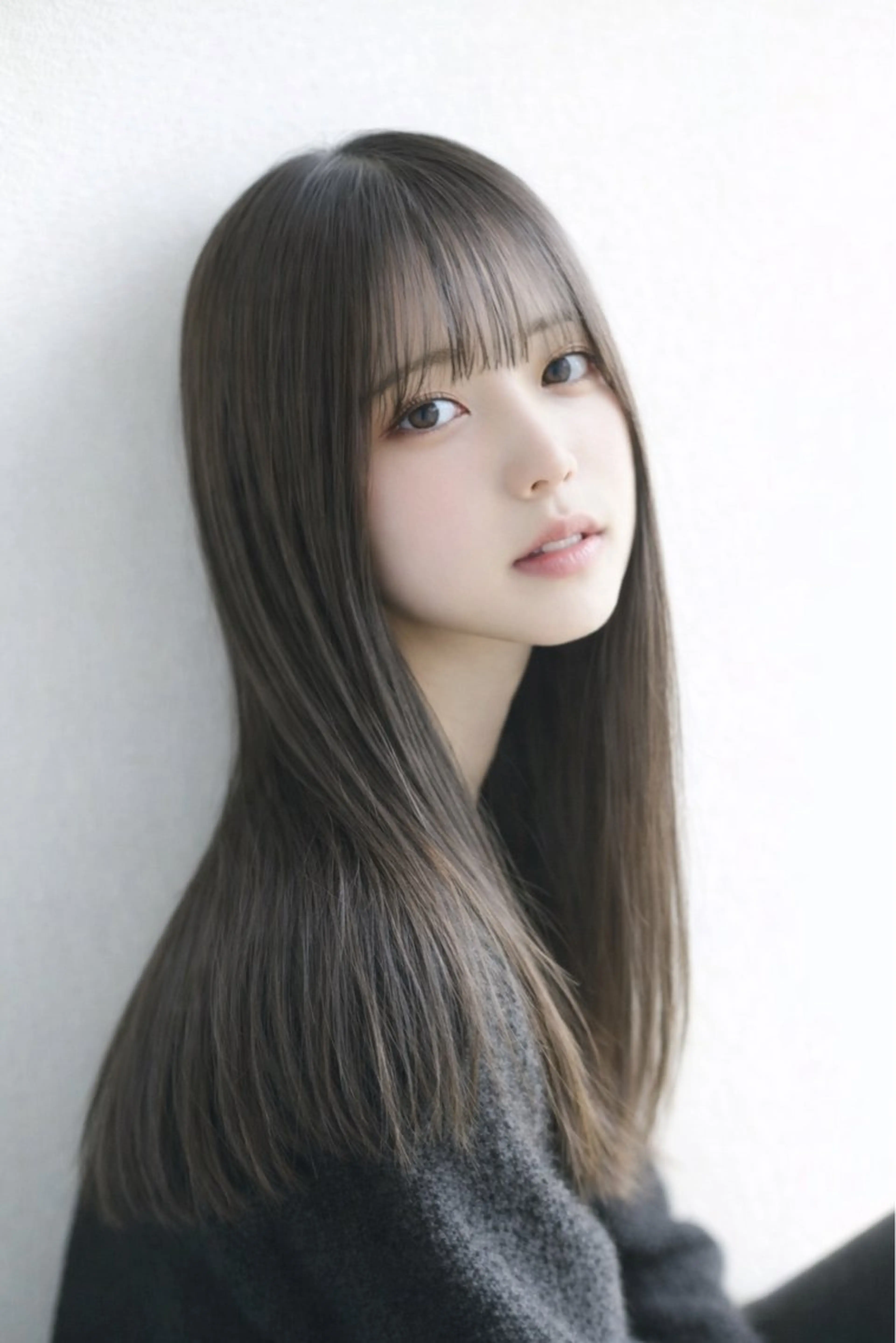 セミロング パーマ くせ毛 縮毛矯正 トリートメント カット 縮毛矯正 トリートメント 田村和範/似合わせ カラー/髪質改善のヘアスタイル