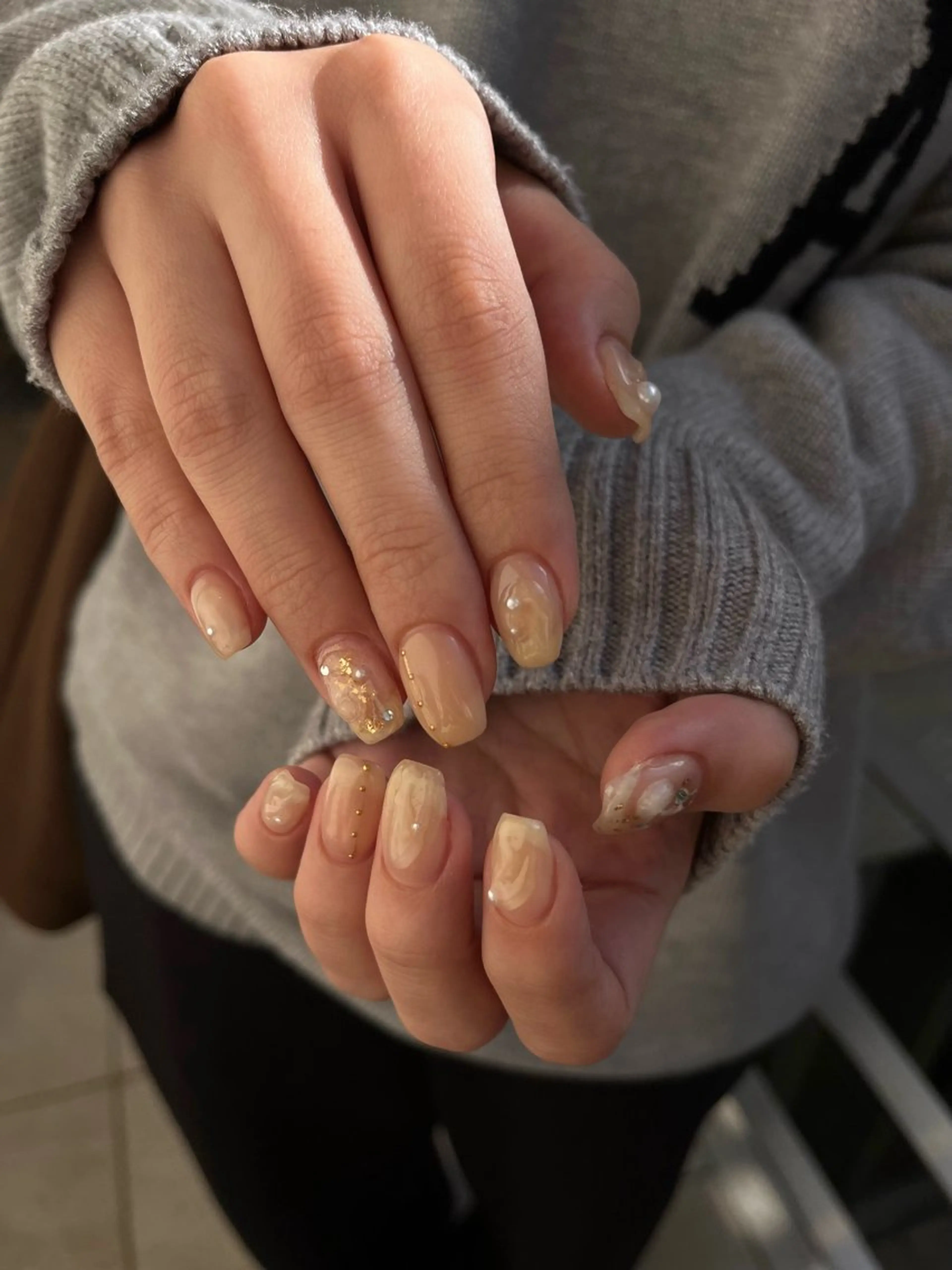 ネイル anuw hinaのネイルデザイン