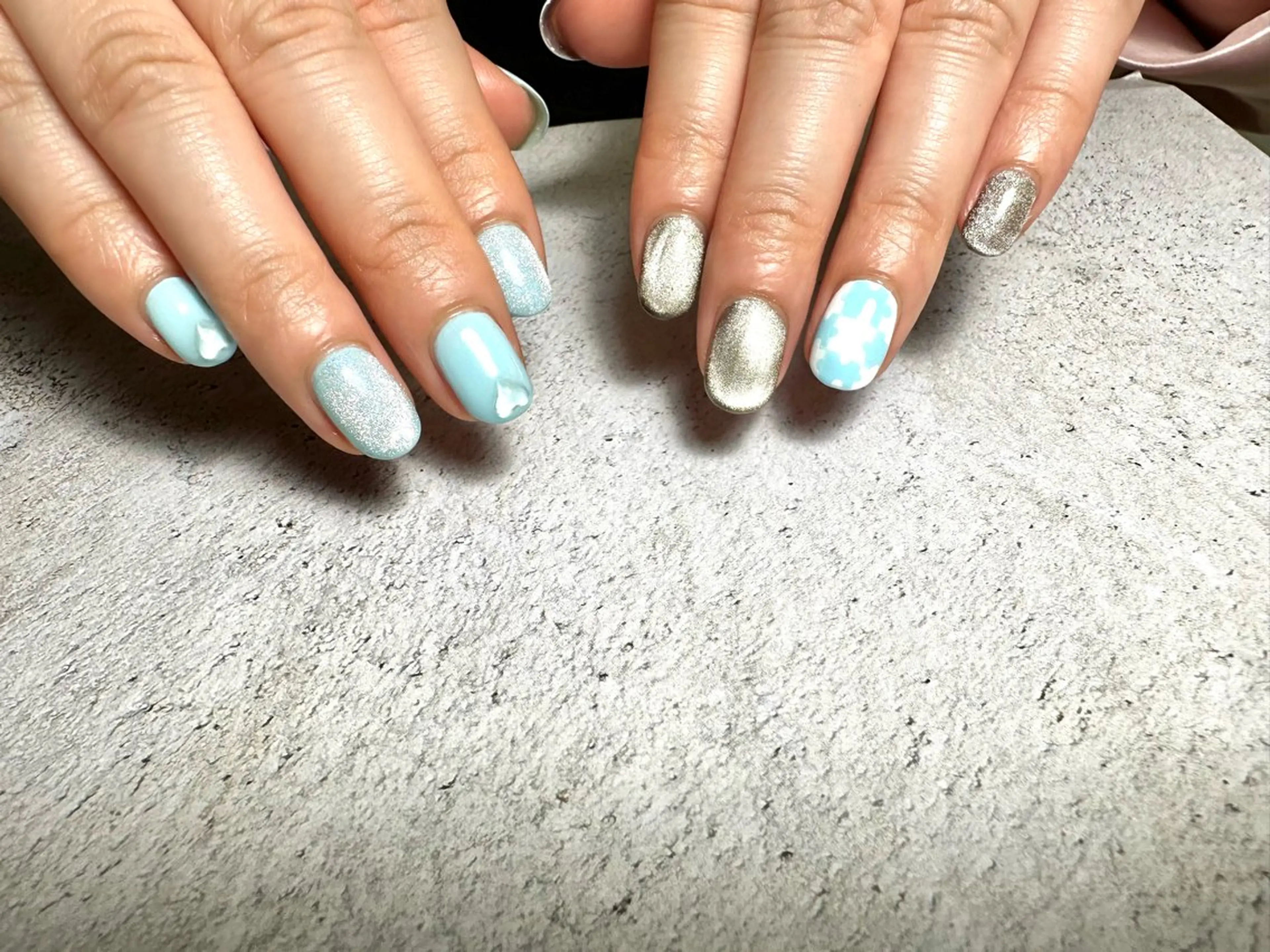 ネイル マグネットネイル ハンドネイル Nakano Kanaのネイルデザイン