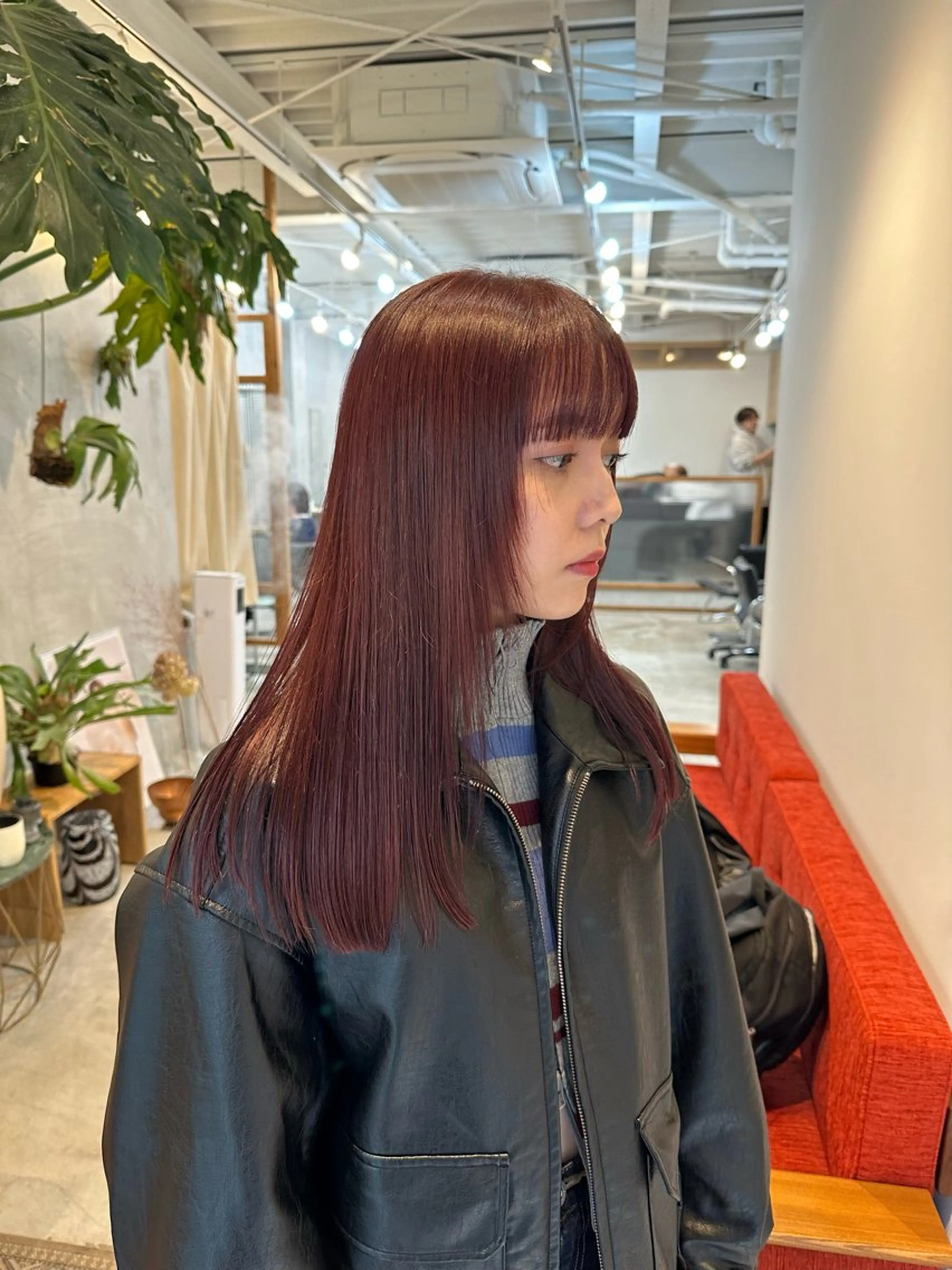 ロング honoka ikegamiのヘアスタイル