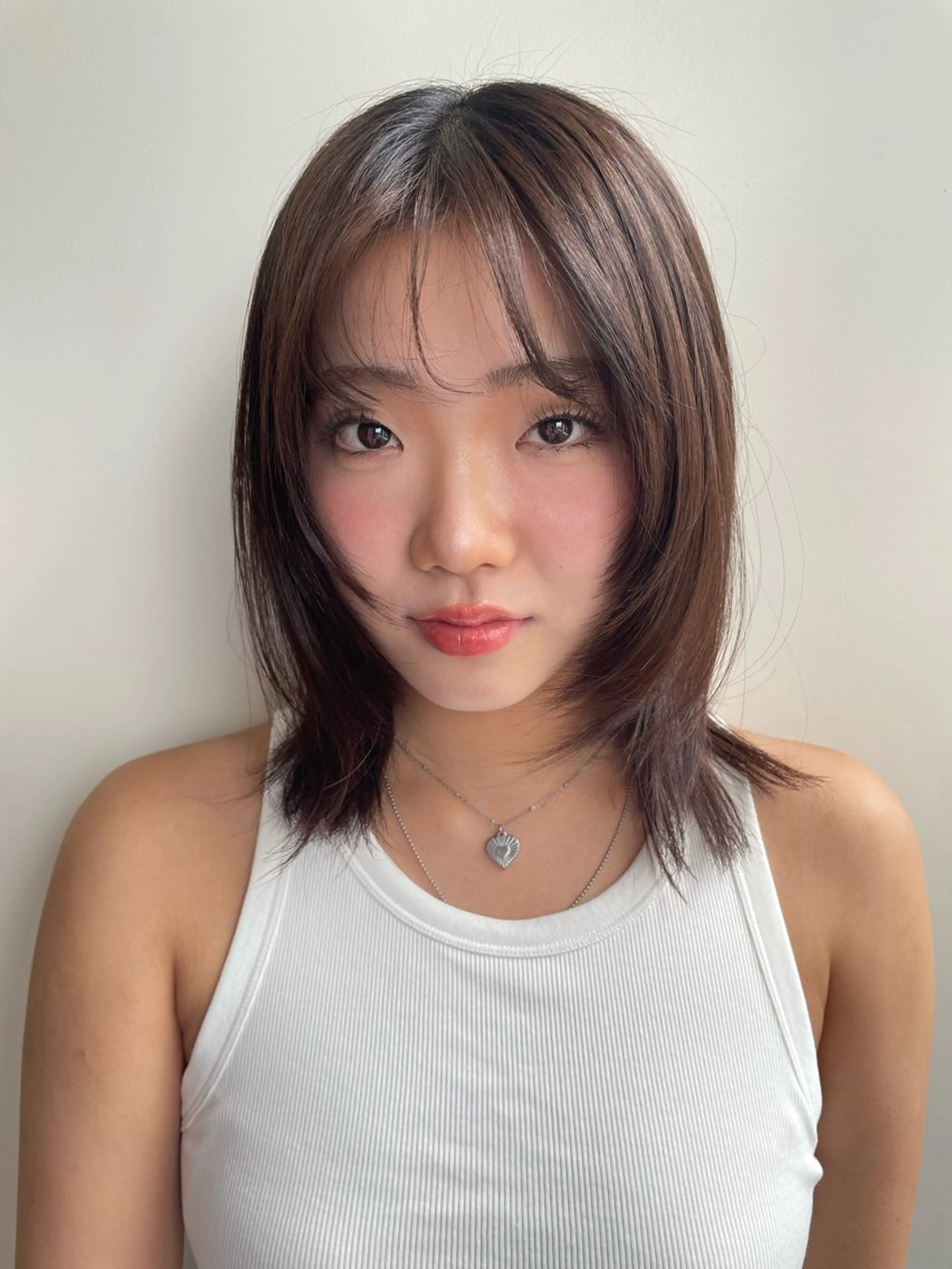 ミディアム カット ヘアカラー トリートメント 🎀レイヤー/パーマ カラー/ai🎀のヘアスタイル
