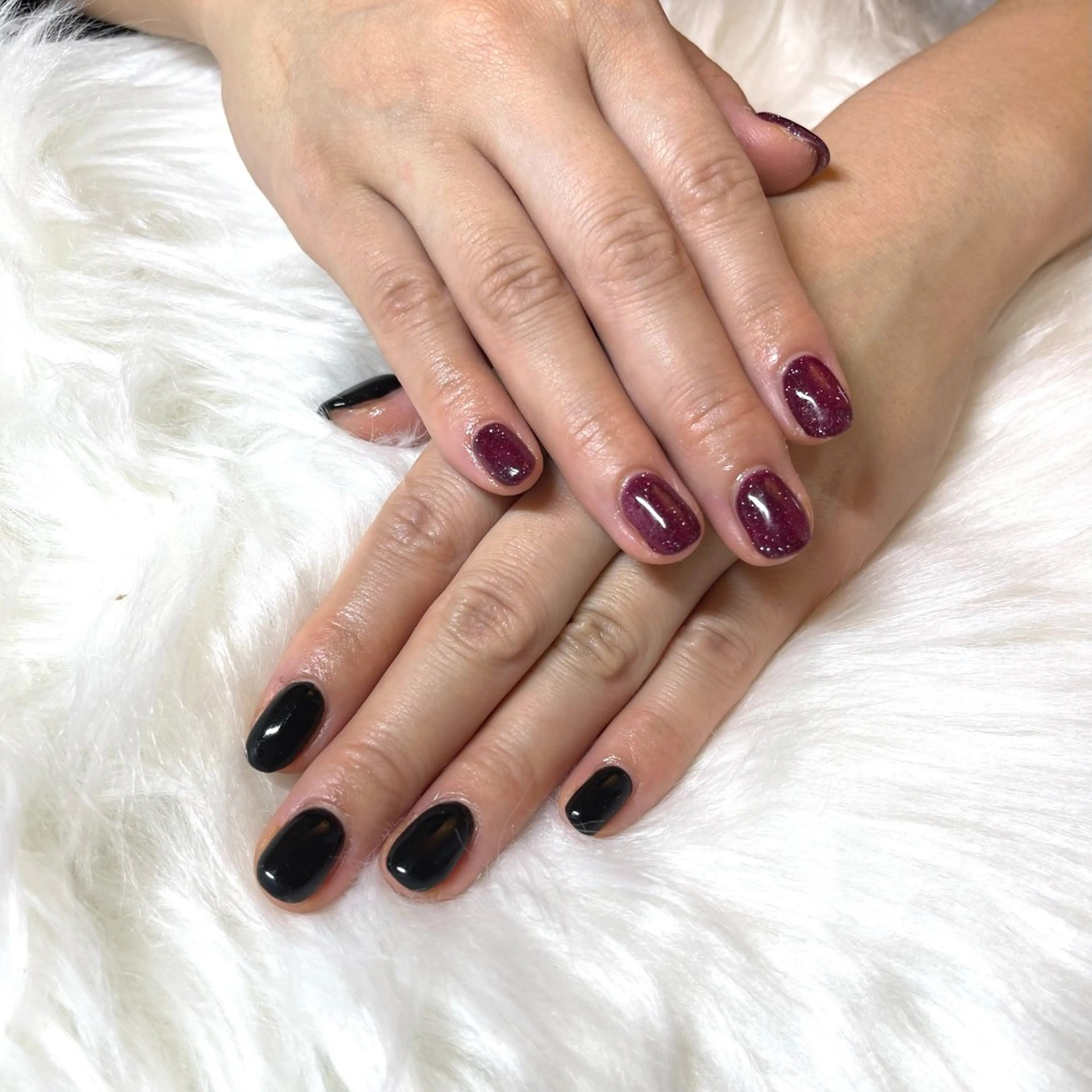 9月限定🎑　　　　　　　　　　　　　　　　　　【オフ込】ワンカラーorラメグラ💅✨　　　　　　　プラス1色追加無料の写真