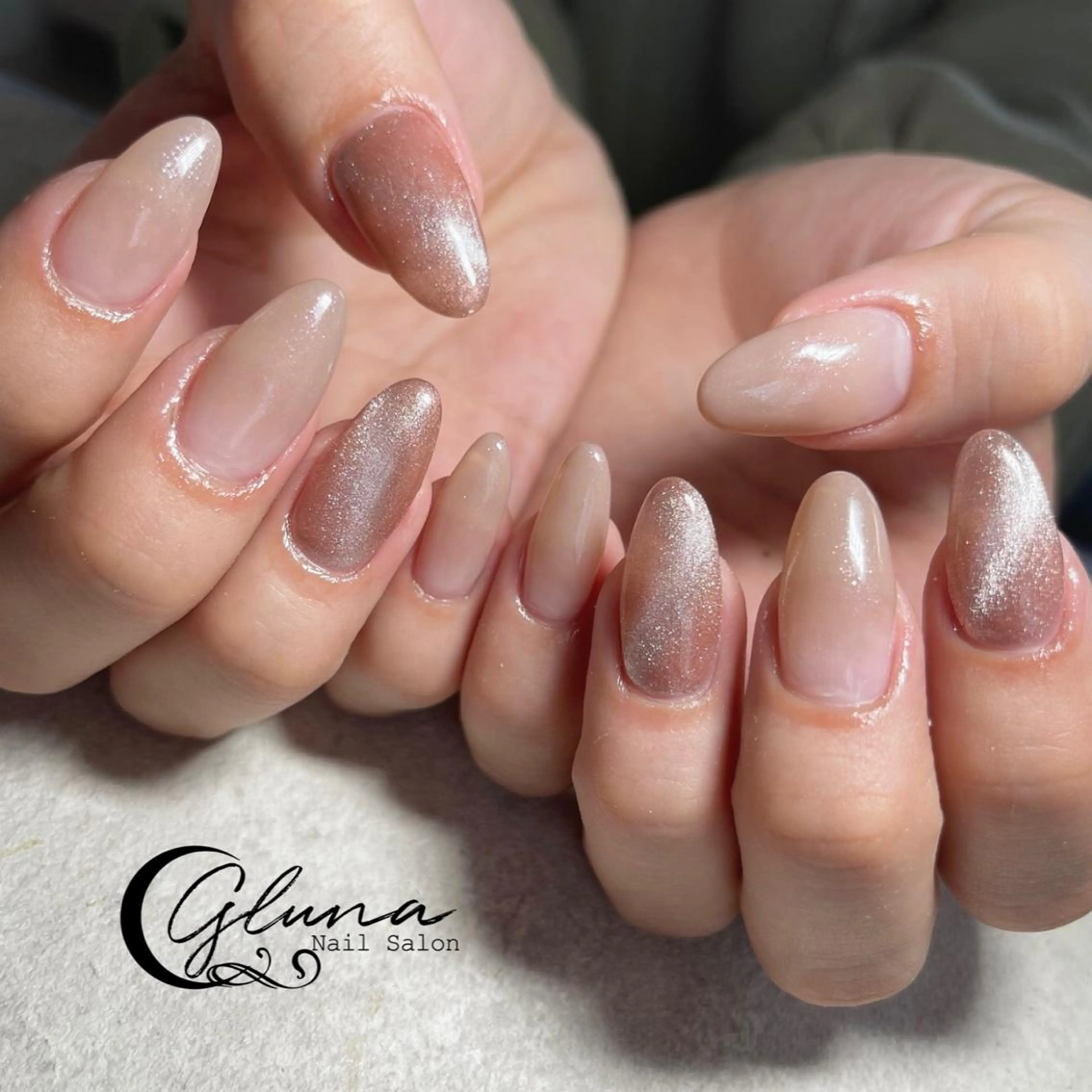 ネイル ハンドネイル gluna nailのネイルデザイン