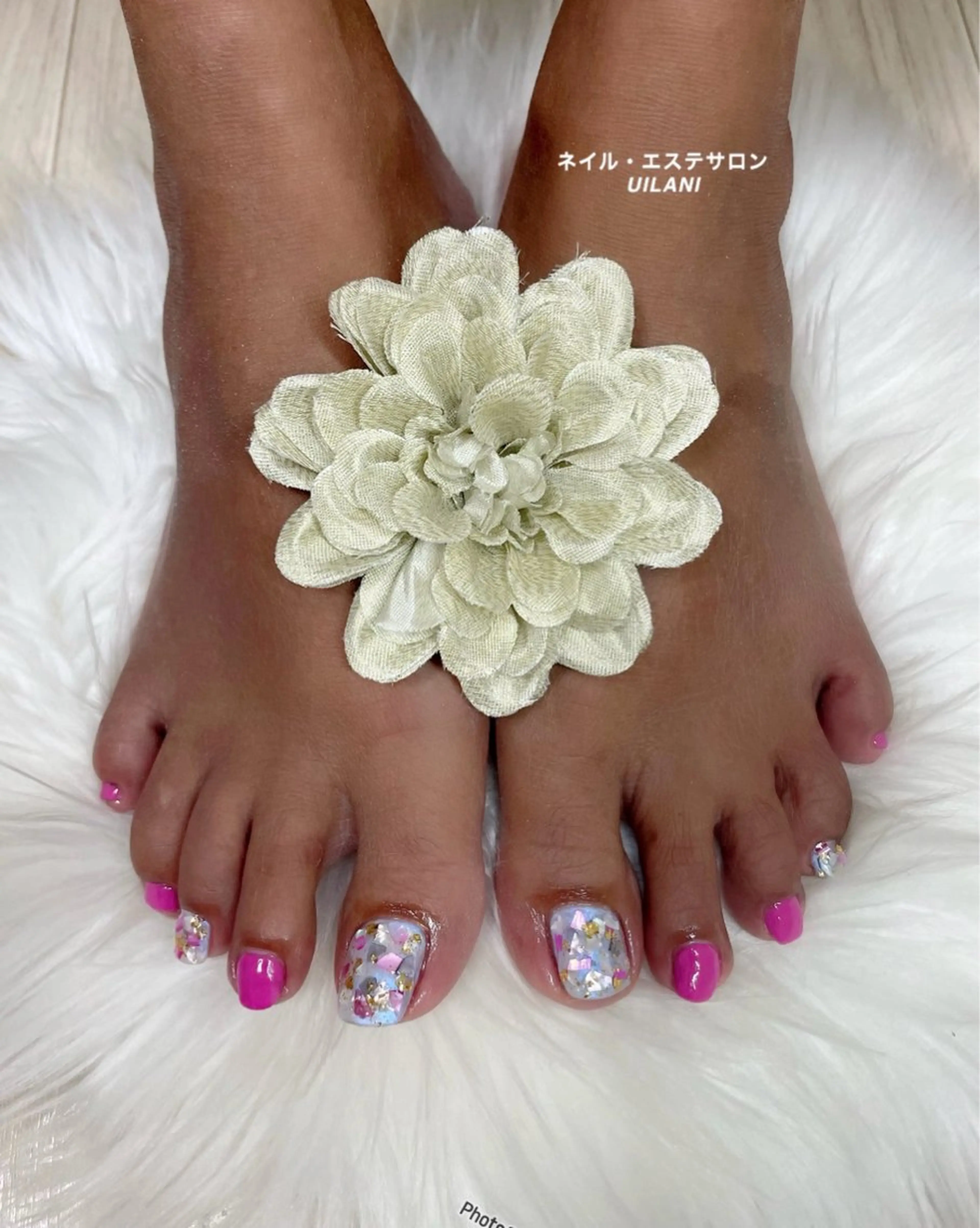 ネイル フットネイル ネイル・エステサロンUILANI所属・ネイル・エステサロン UILANIのネイルデザイン