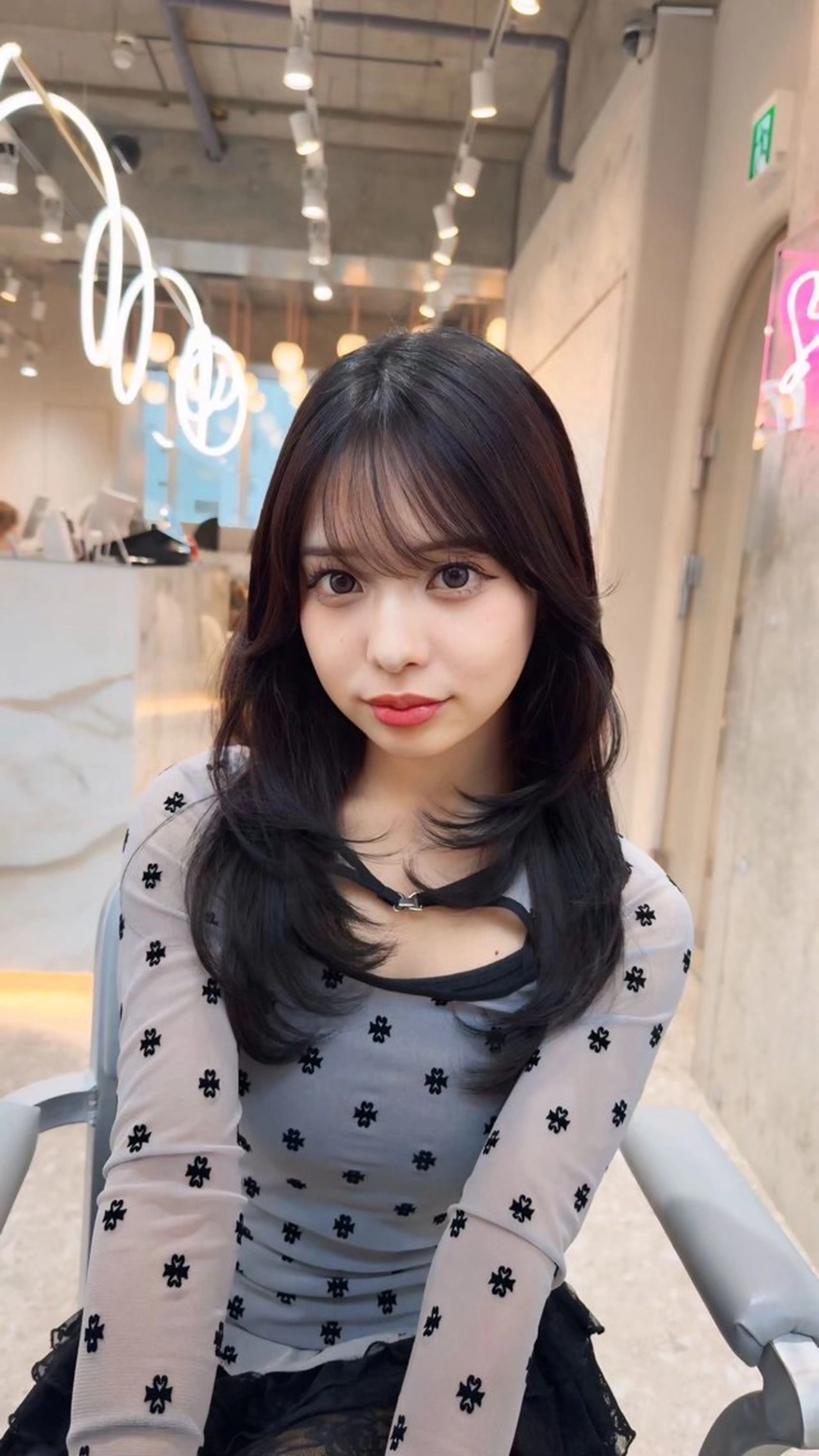 セミロング カラー カット ヘアカラー トリートメント 新宿/髪質改善/ボブ 韓国レイヤー大重聖斗のヘアスタイル