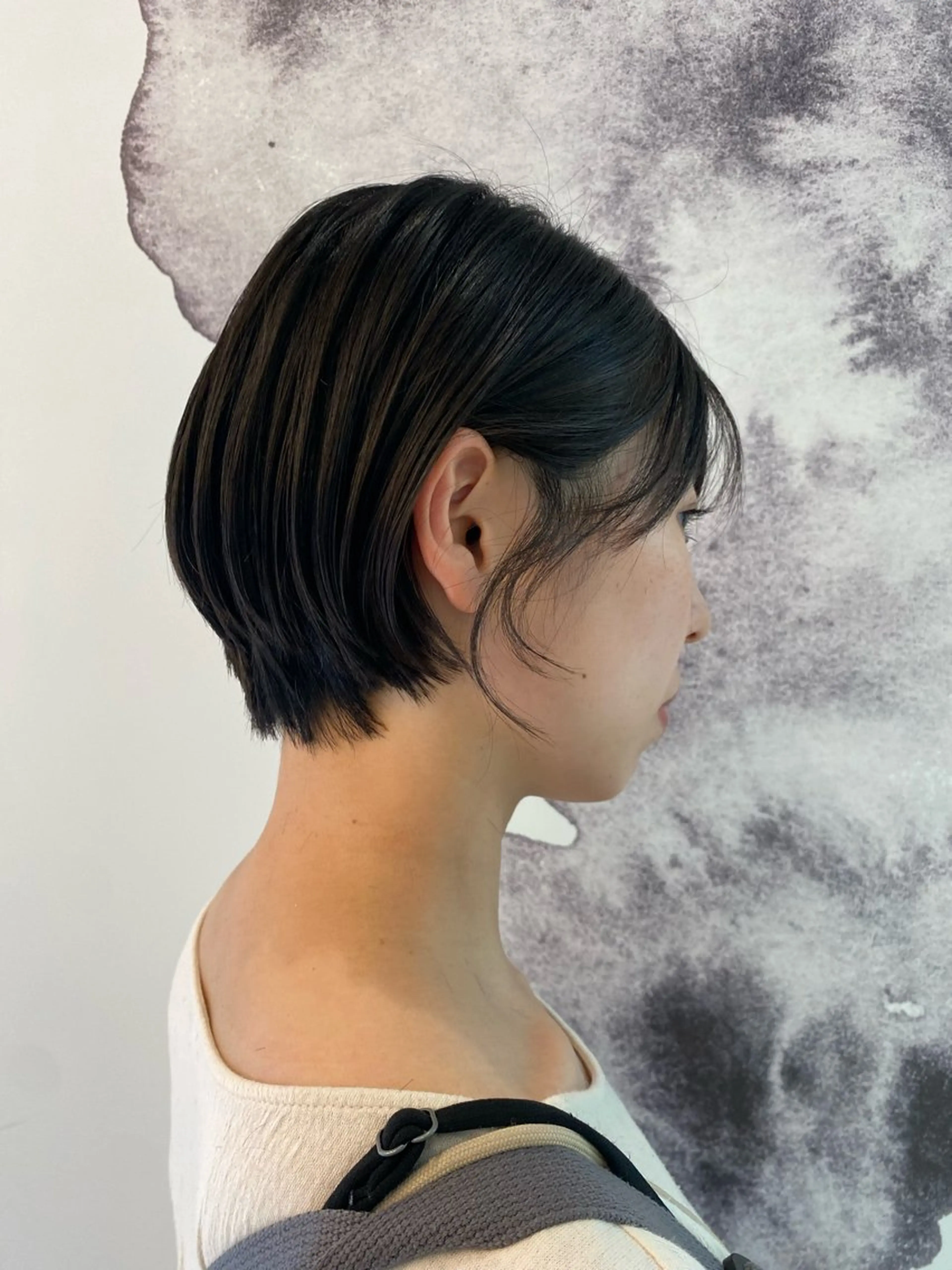 ショート ショートヘア misa🫧ナチュラ ル縮毛矯正/髪質改善のヘアスタイル