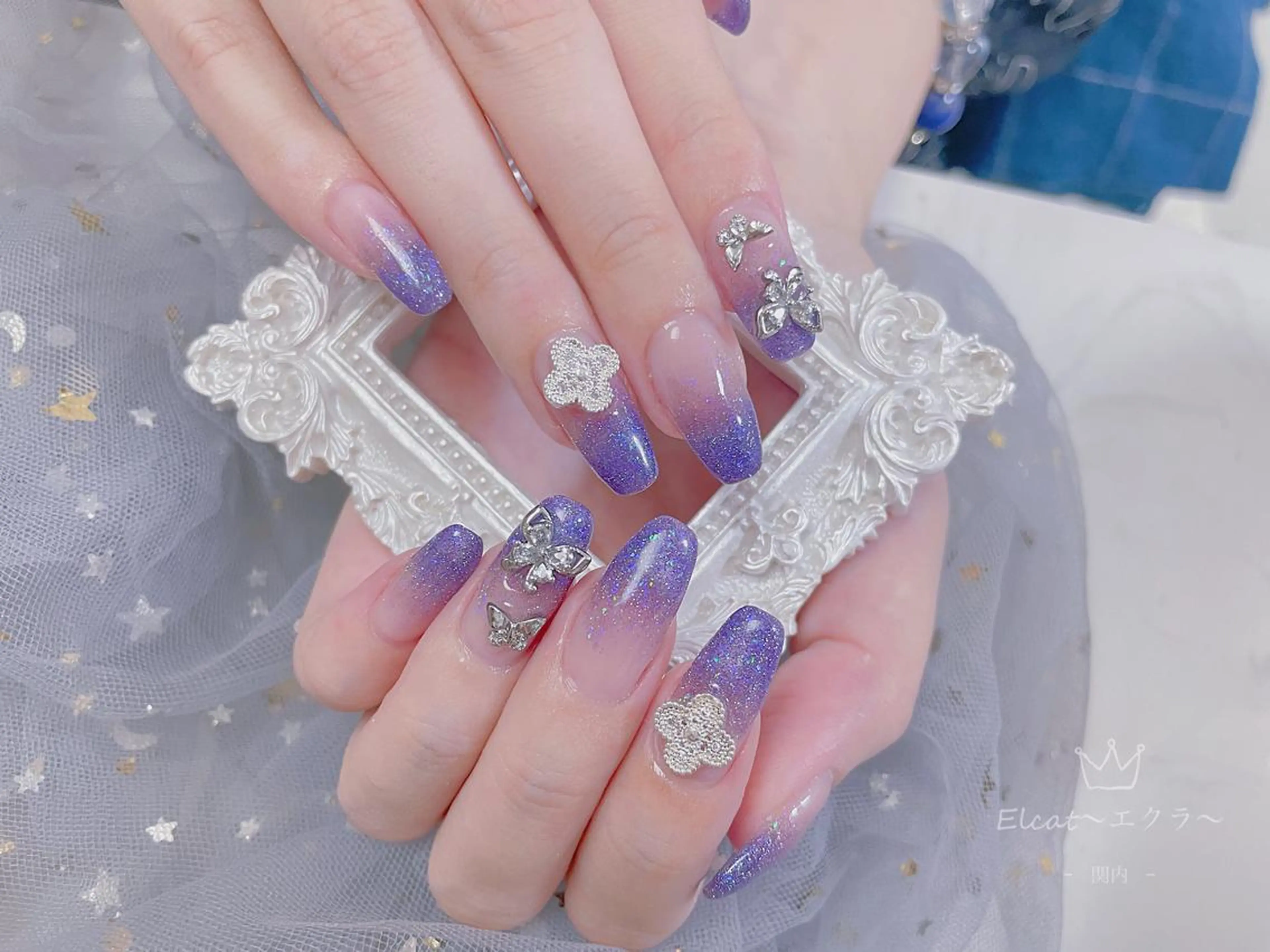 ネイル ハンドネイル ネイルサロンエクラ 🫧Shizukaのネイルデザイン