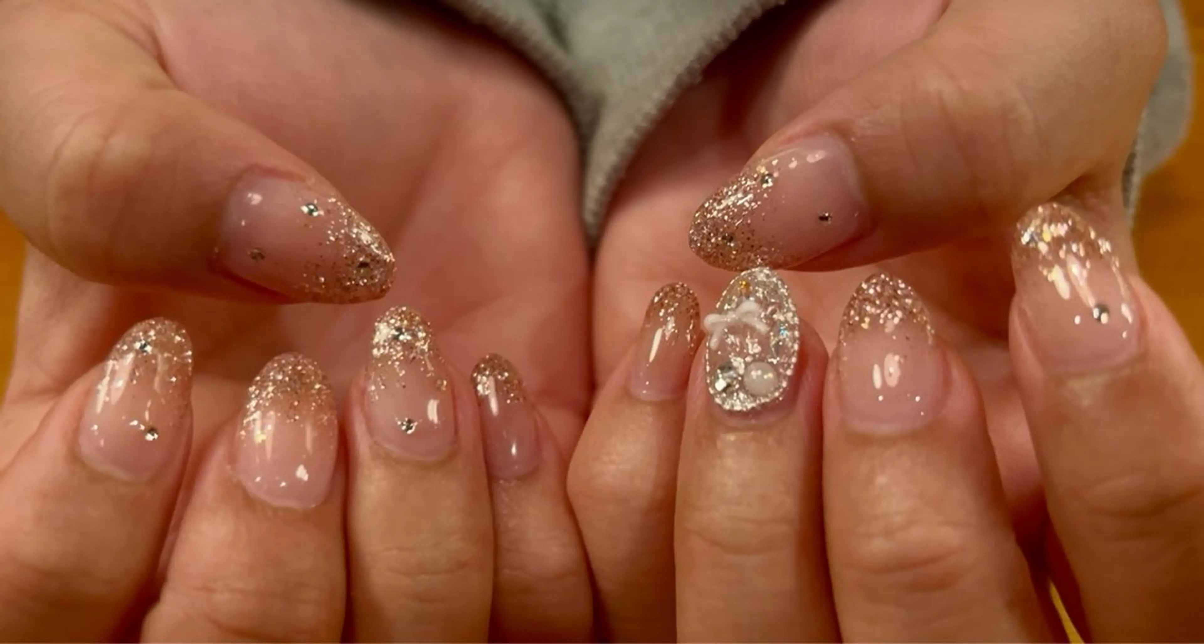 ミディアム ハンドネイル AIushe平井店 ななみのネイルデザイン