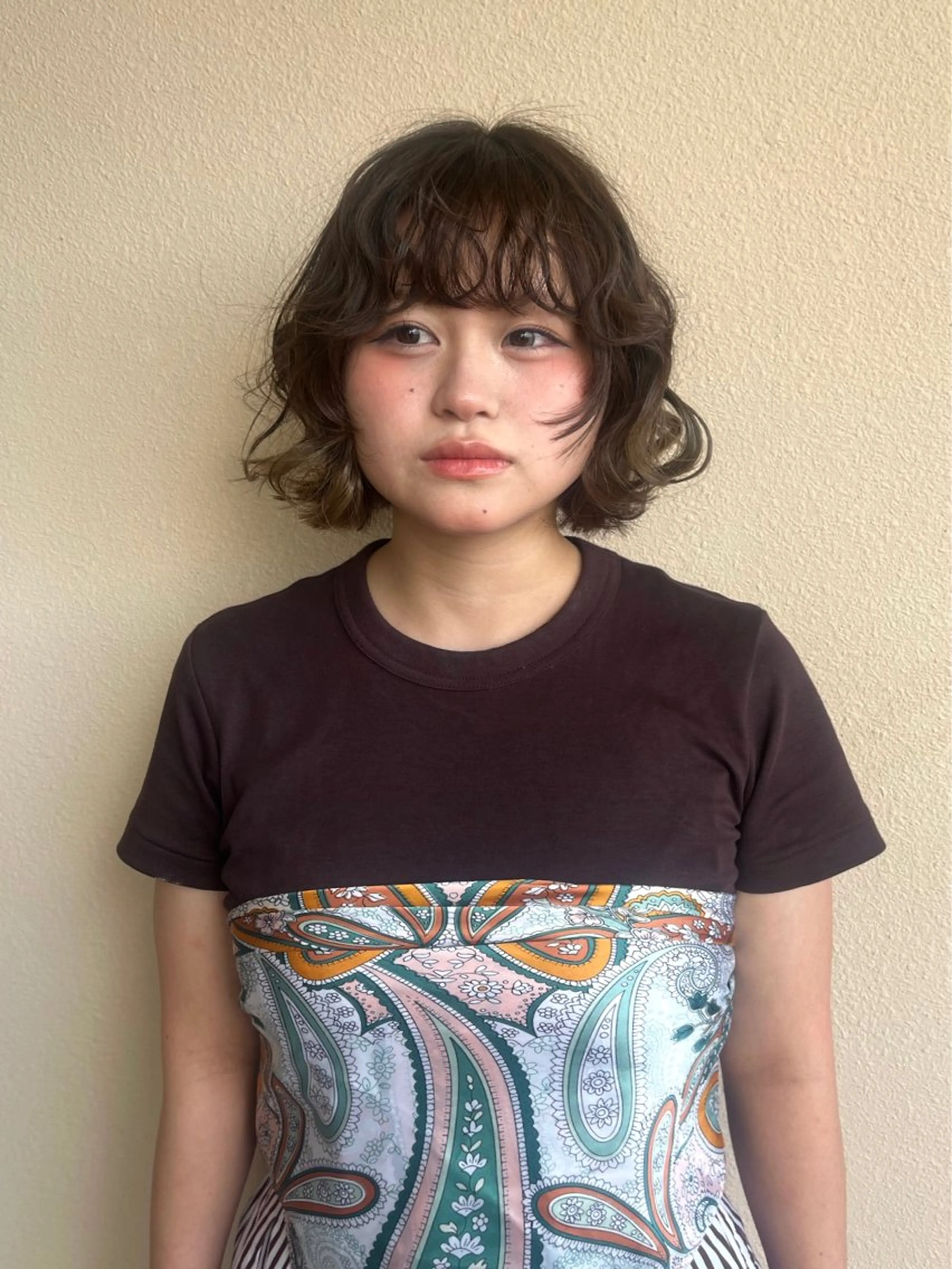 カラー ブラウンカラー ヘアカラー loty _nanamiのヘアスタイル