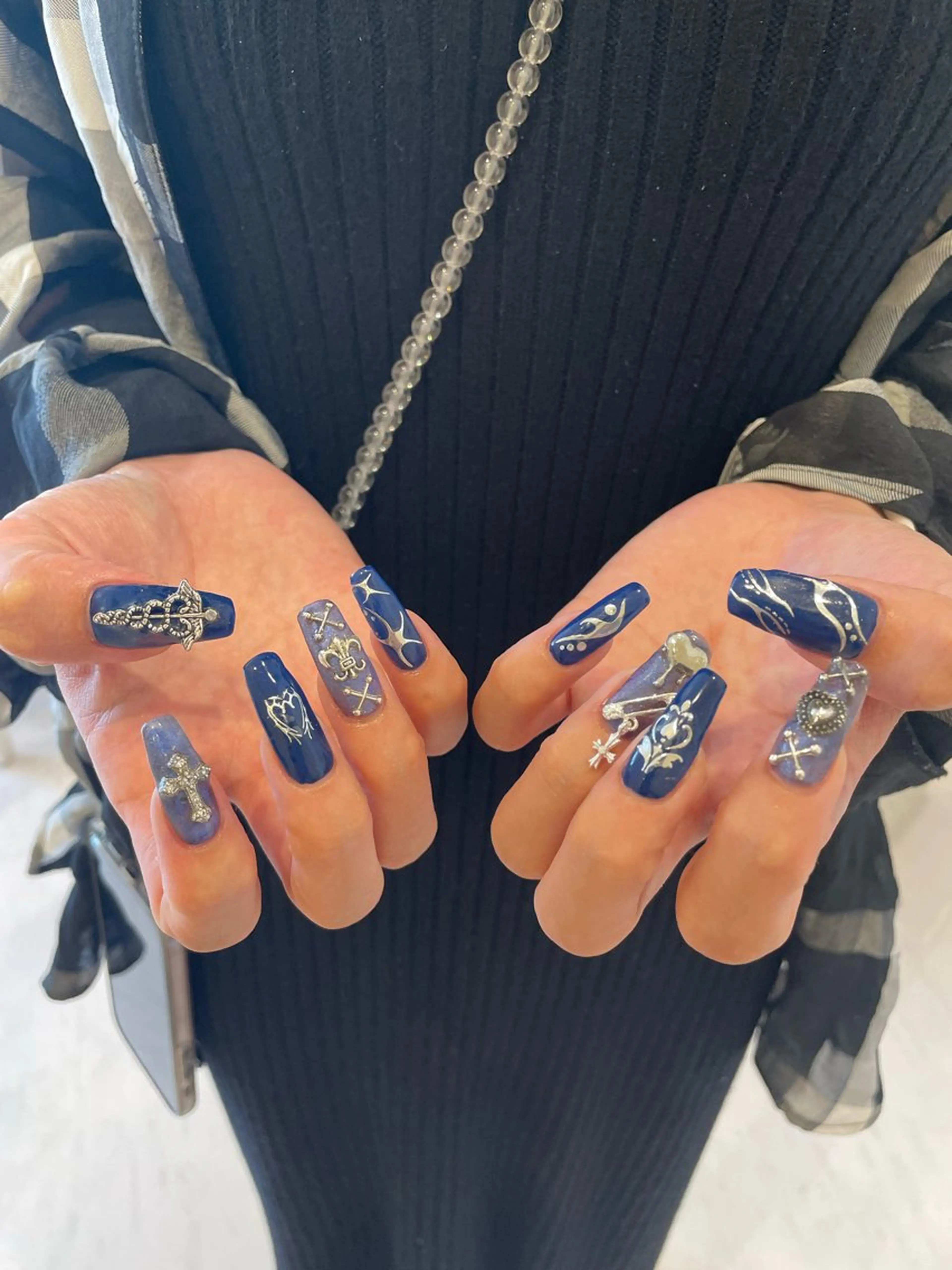 ネイル 束感まつ毛/ネイル/ LED♥KIRARAのマツエク・マツパデザイン