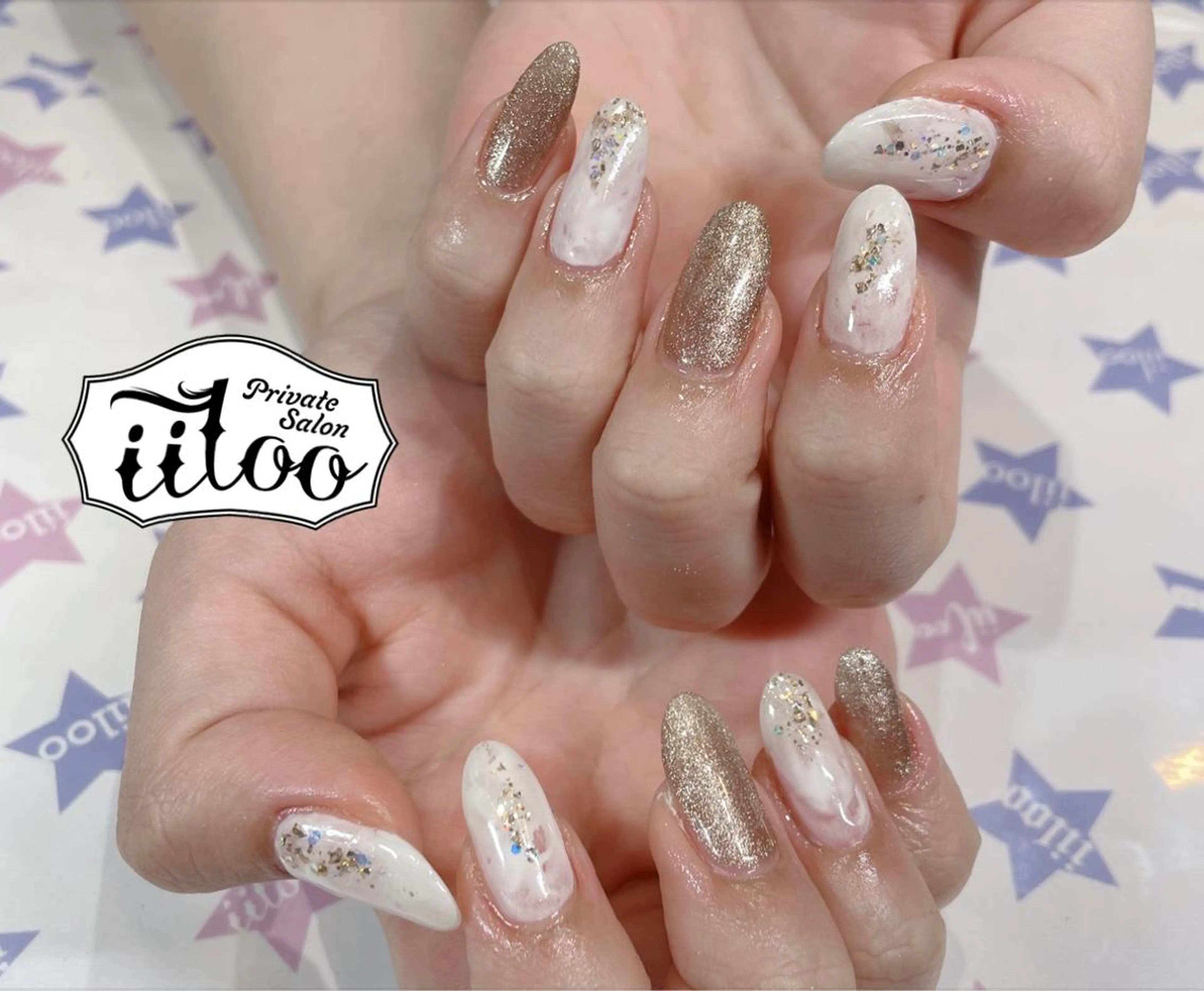 ネイル iiloo aromaworksのネイルデザイン