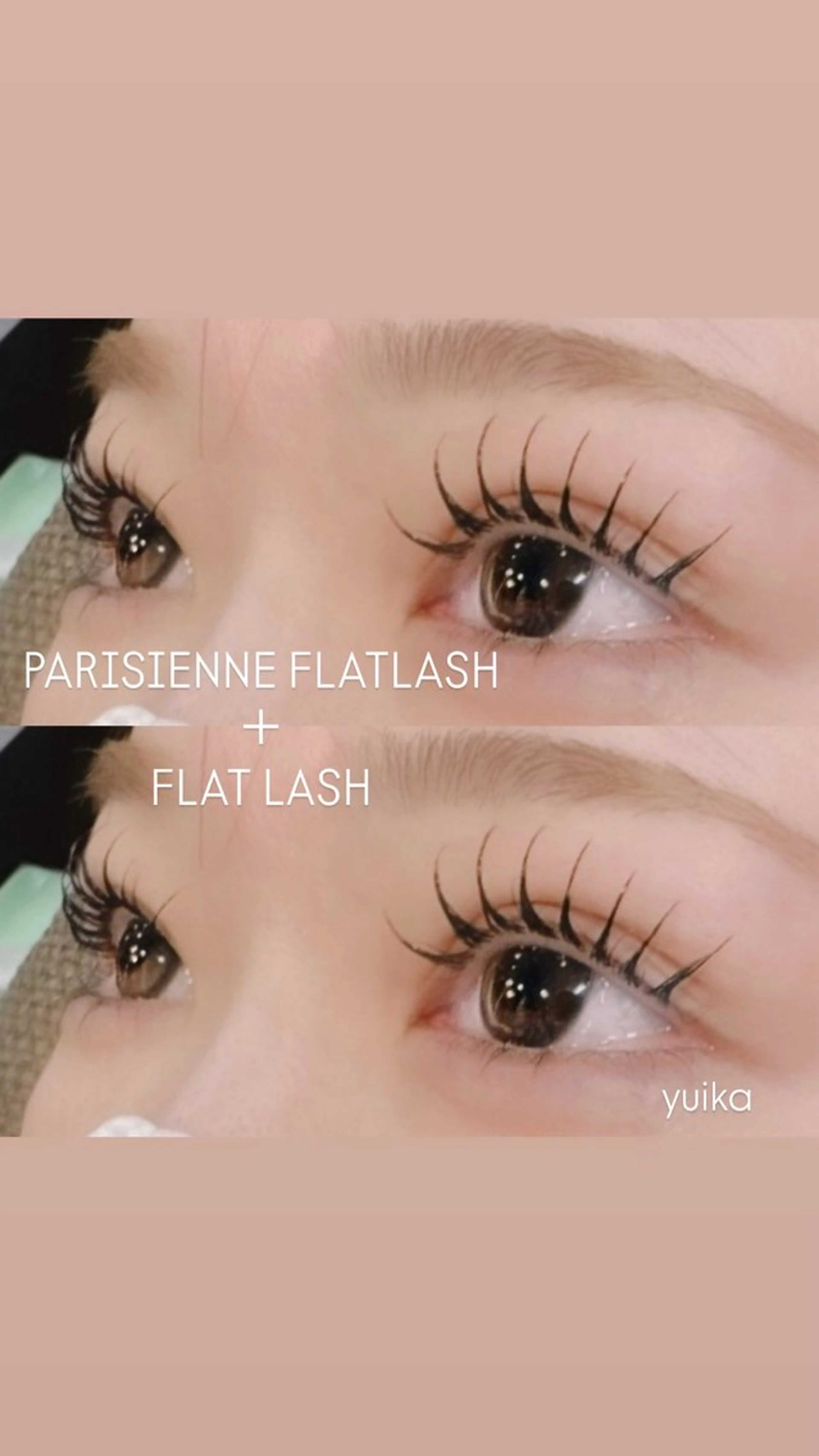 マツエク・マツパ airRe yuikaのマツエク・マツパデザイン