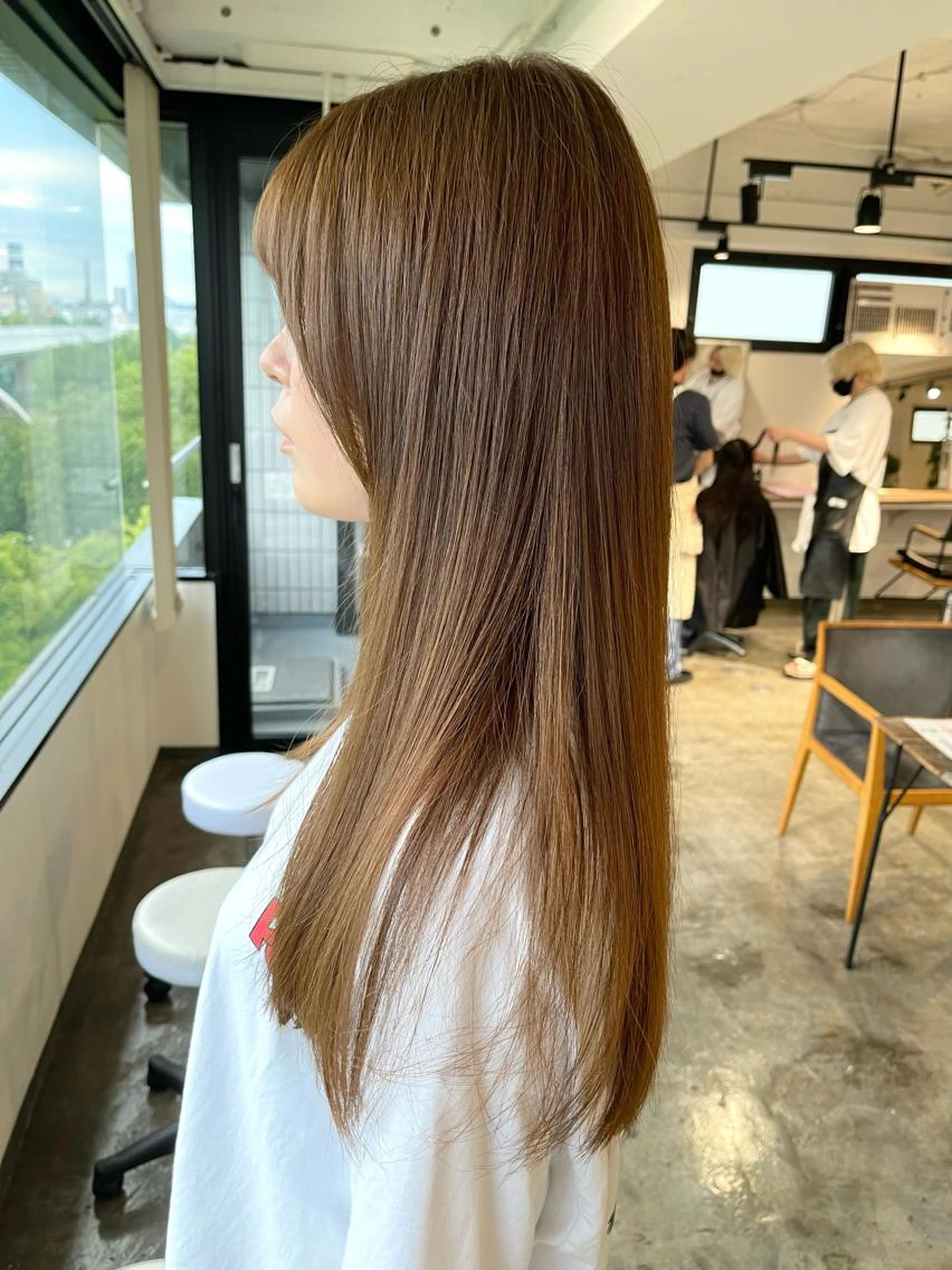 【学生限定】95%ダメージカット🙆🏻‍♂️オリジナルケアブリーチ艶カラーorデザインカラー＋トリートメントの写真