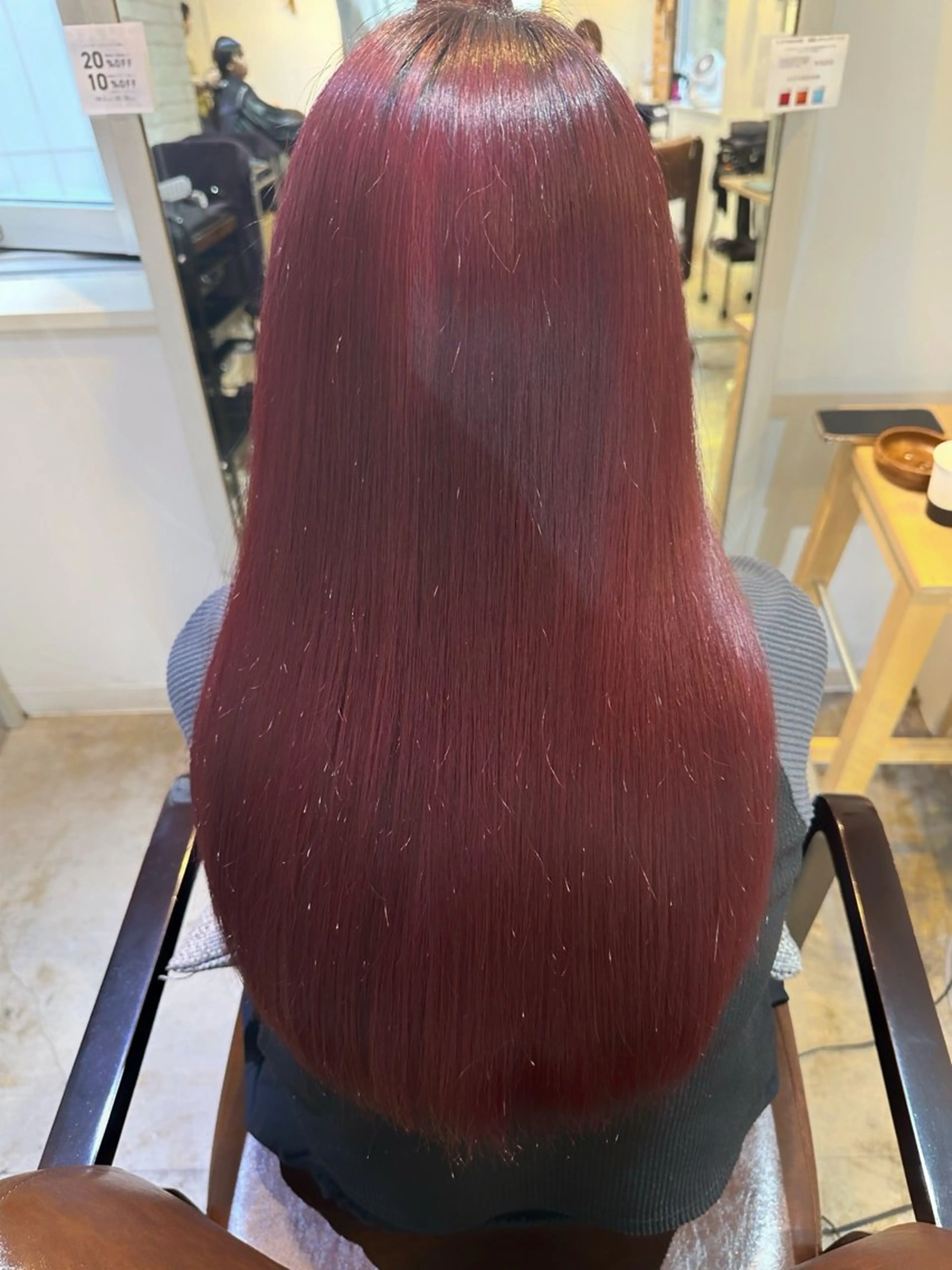 セミロング 髪質改善【縮毛矯正】 No.1りょうかのヘアスタイル