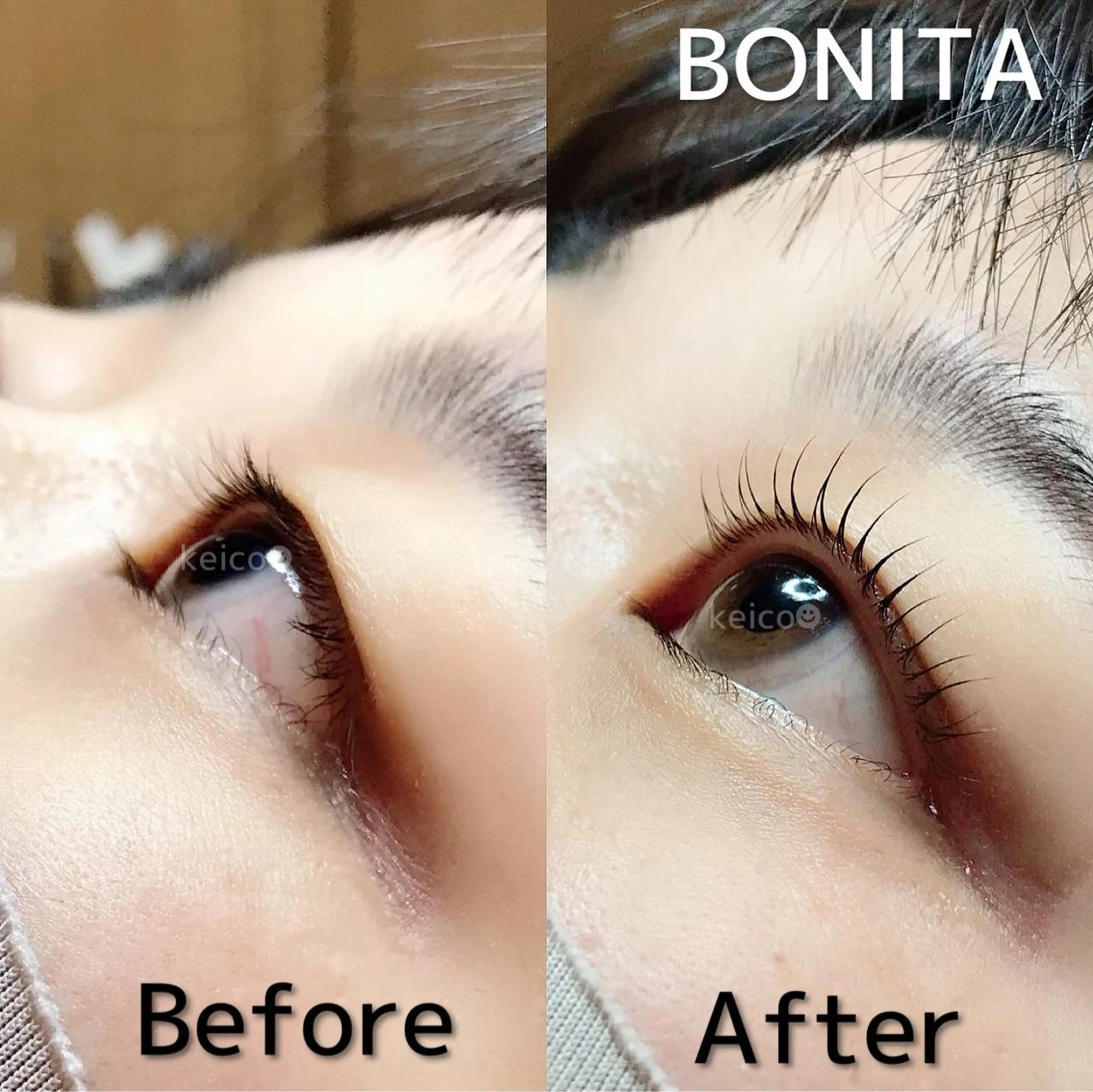 マツエク・マツパ BONITA keicoのマツエク・マツパデザイン