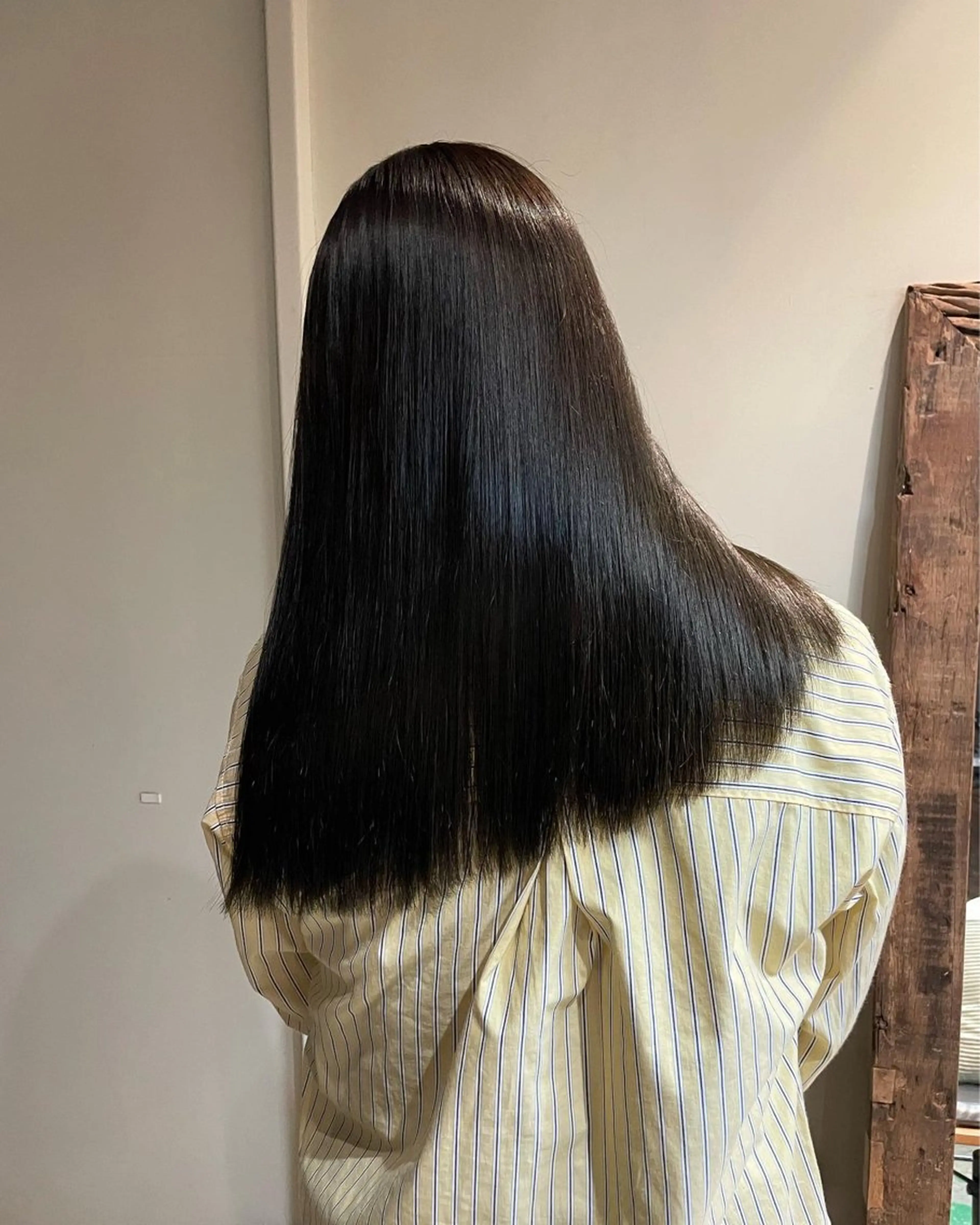 ロング 縮毛矯正 ハナ🌼 梅田/ボブ/パーマのヘアスタイル