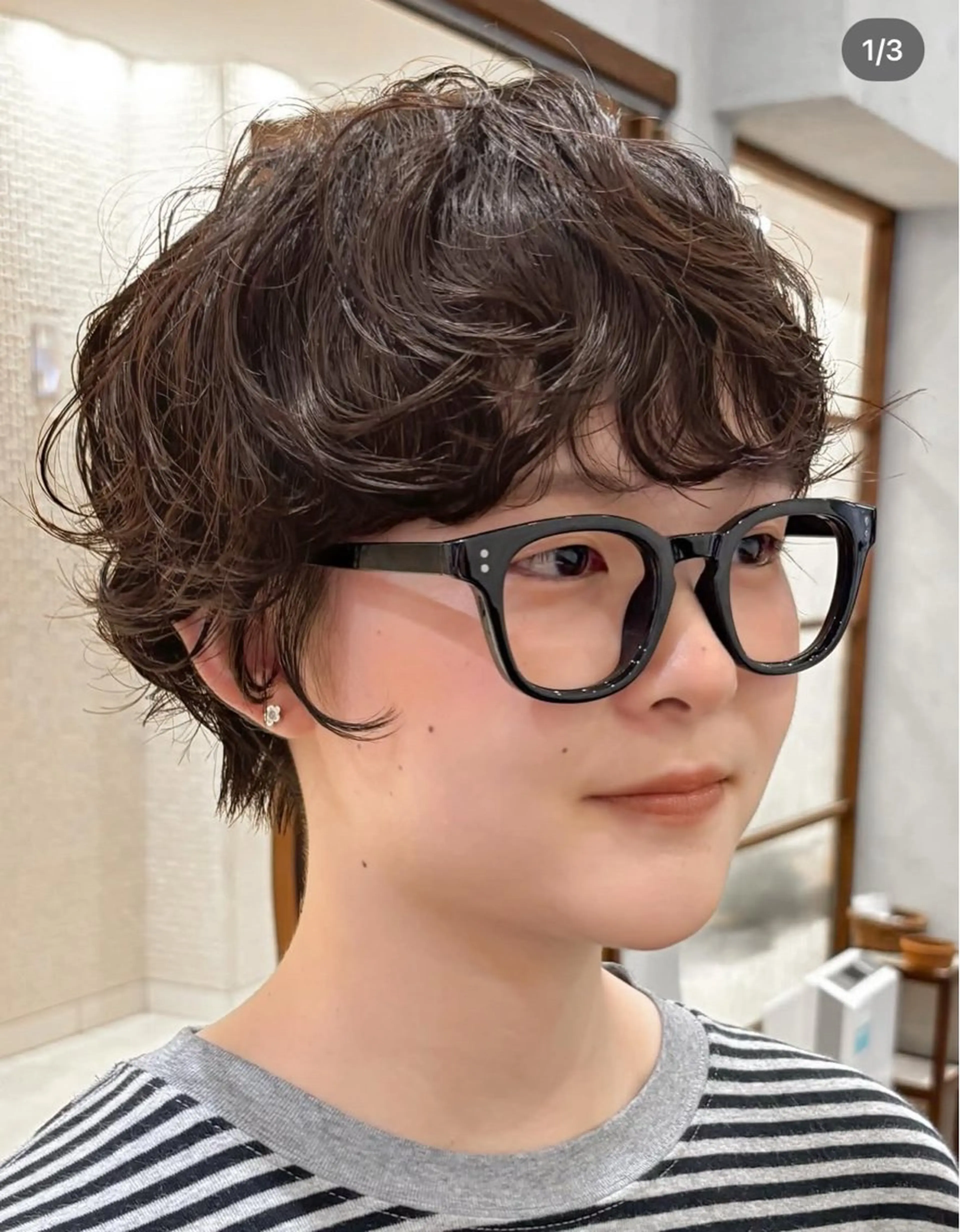 ショート パーマ カット パーマ トリートメント ヘッドスパ ヘアセット sand池袋所属・似合わせボブカット ISAKIのヘアスタイル