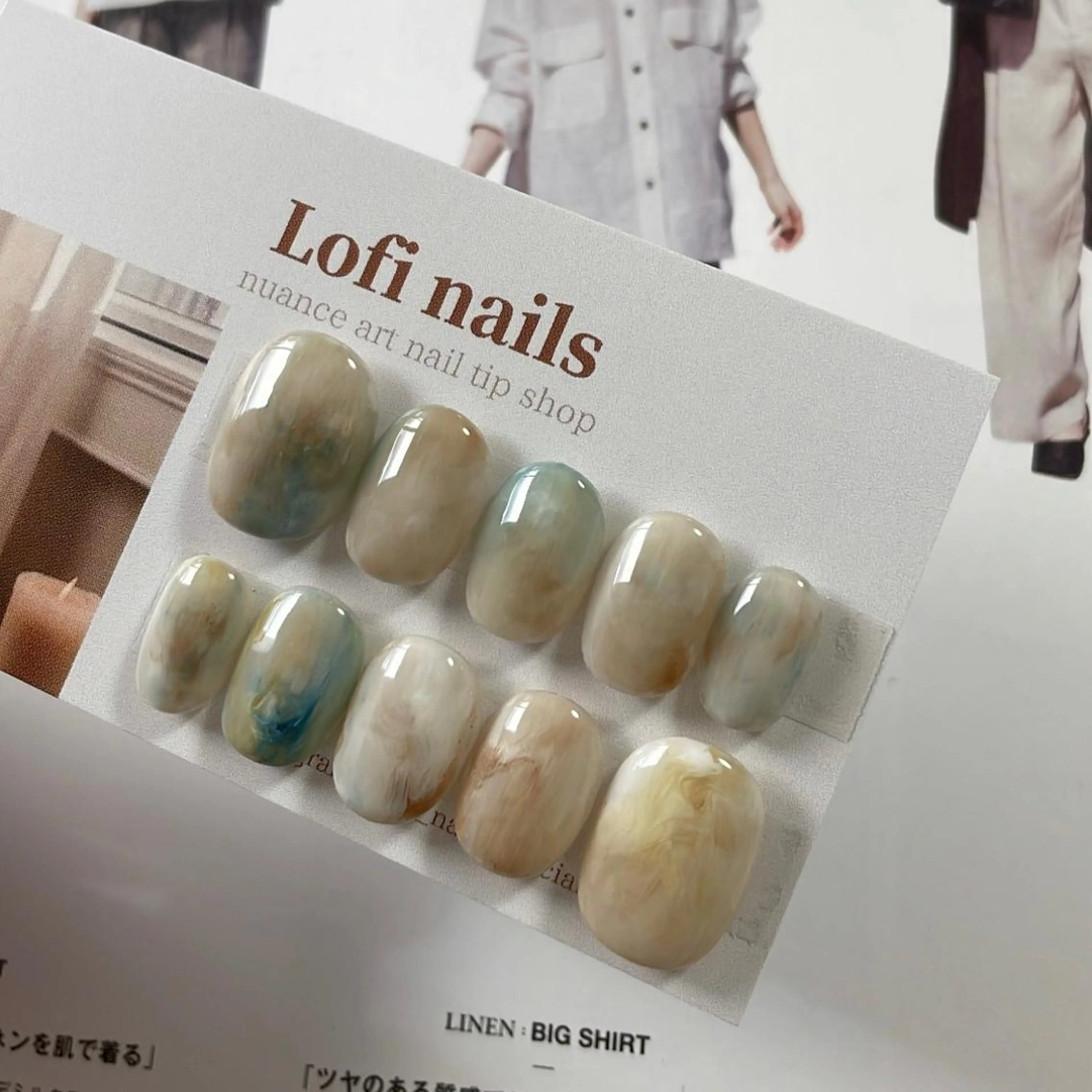 ネイル ネイルチップ その他(ネイル) Lofinails ちひろのネイルデザイン