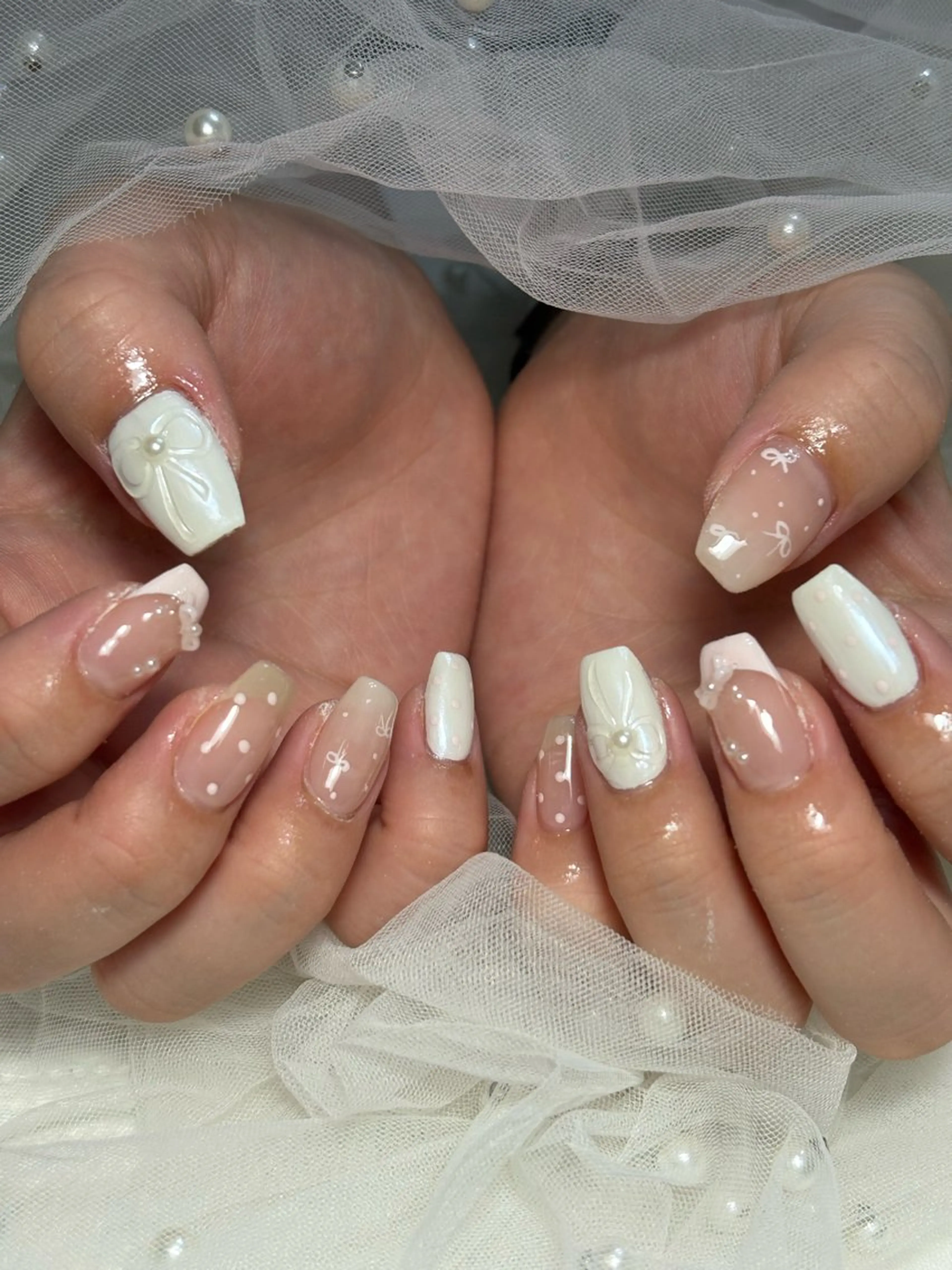 ネイル ハンドネイル フットネイル ✴︎ Delightのネイルデザイン