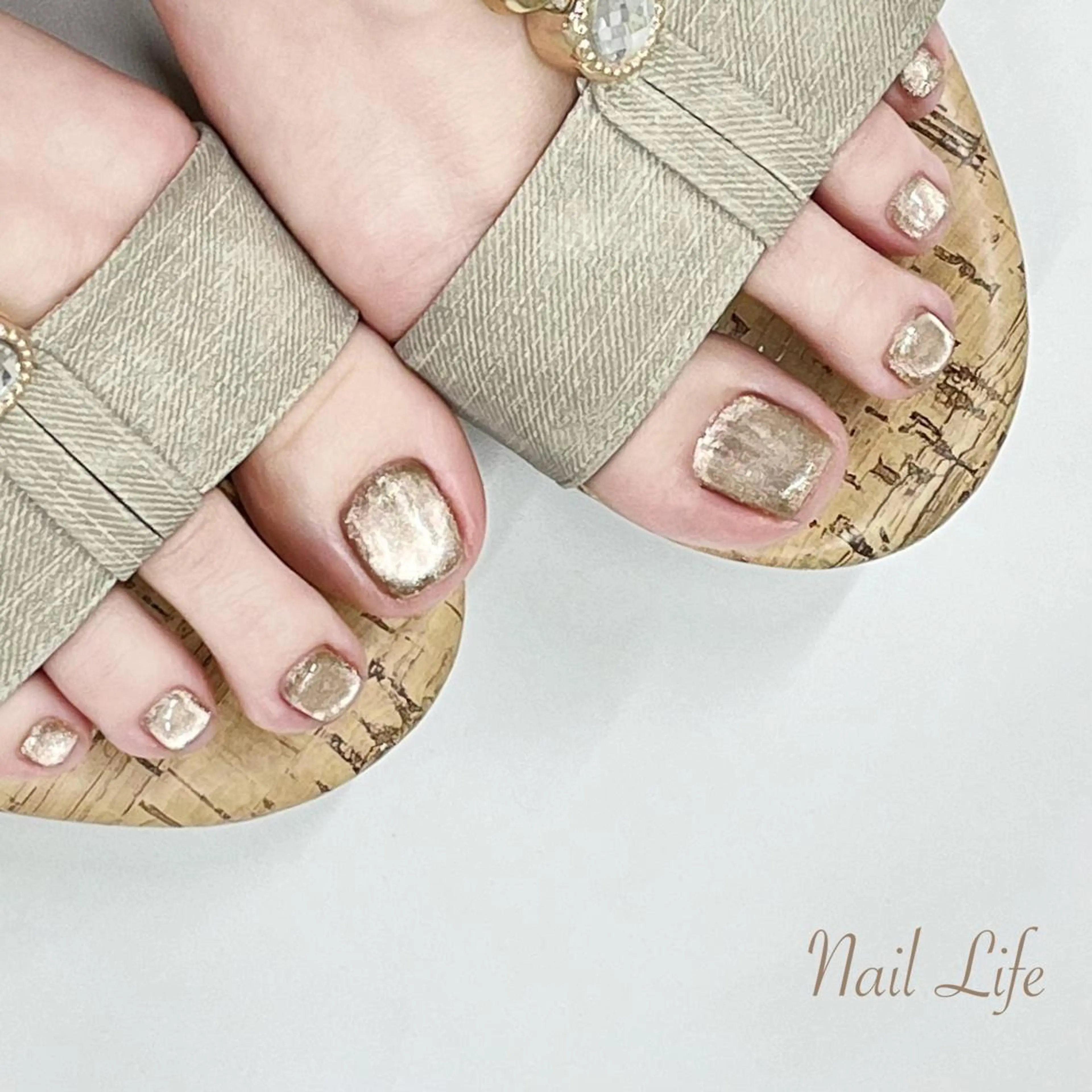 ネイル フットネイル マグネットネイル 大嶋 めぐみのネイルデザイン