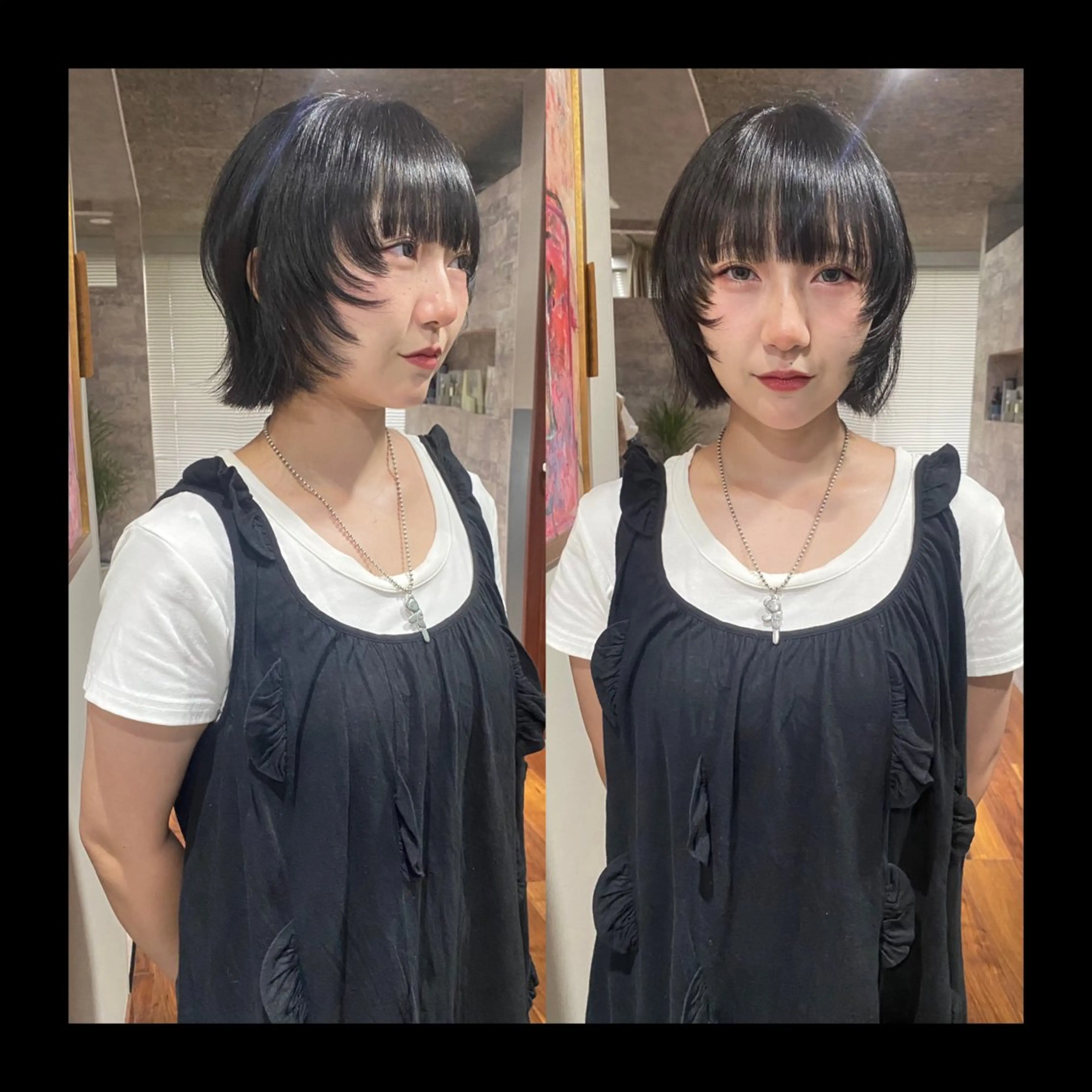 ショート カラー カット ヘアカラー トリートメント mai / linoah˚✧のヘアスタイル