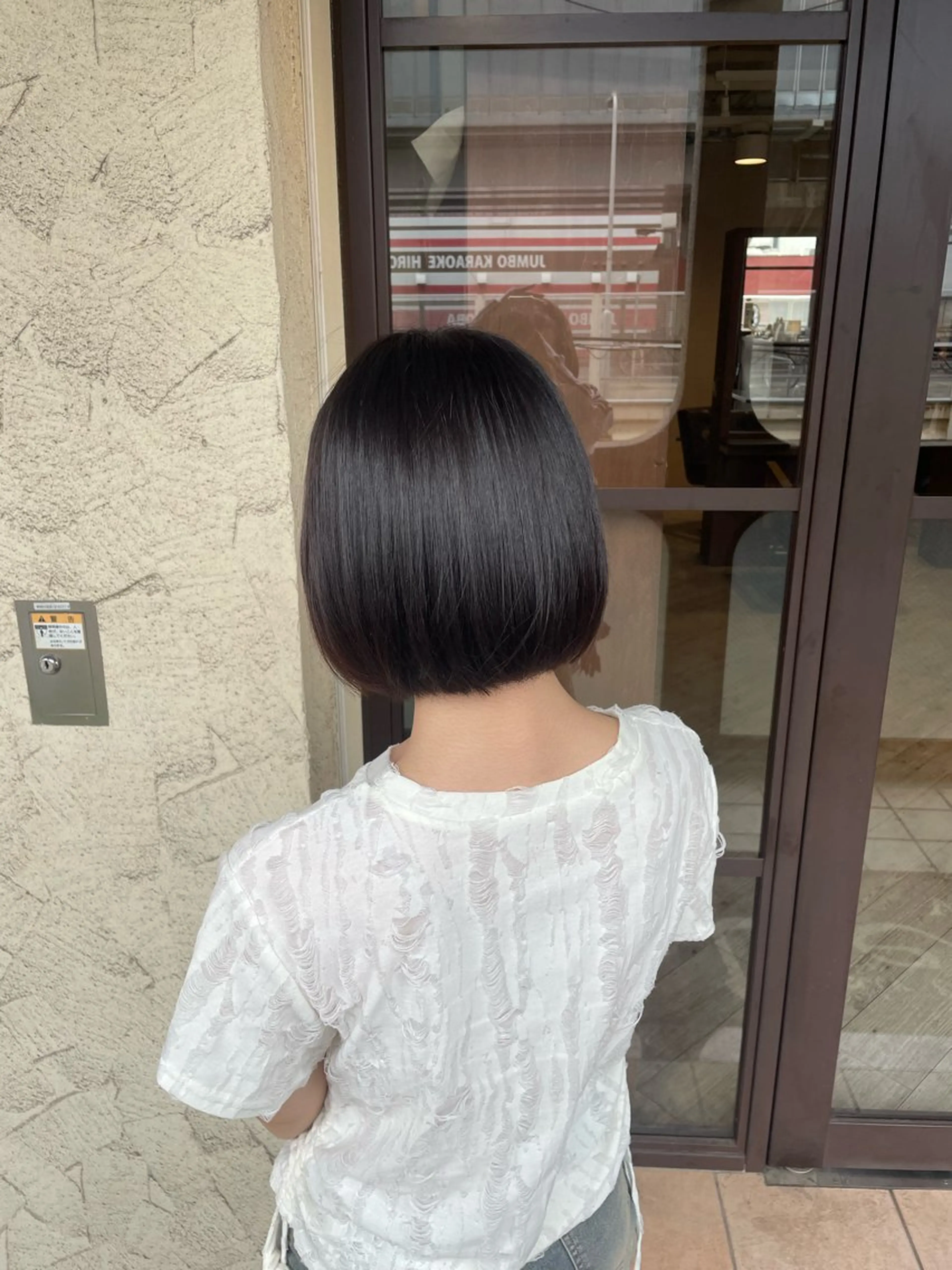 ショート トリートメント 上新庄/艶髪/ ボブカット/🎀のんのヘアスタイル