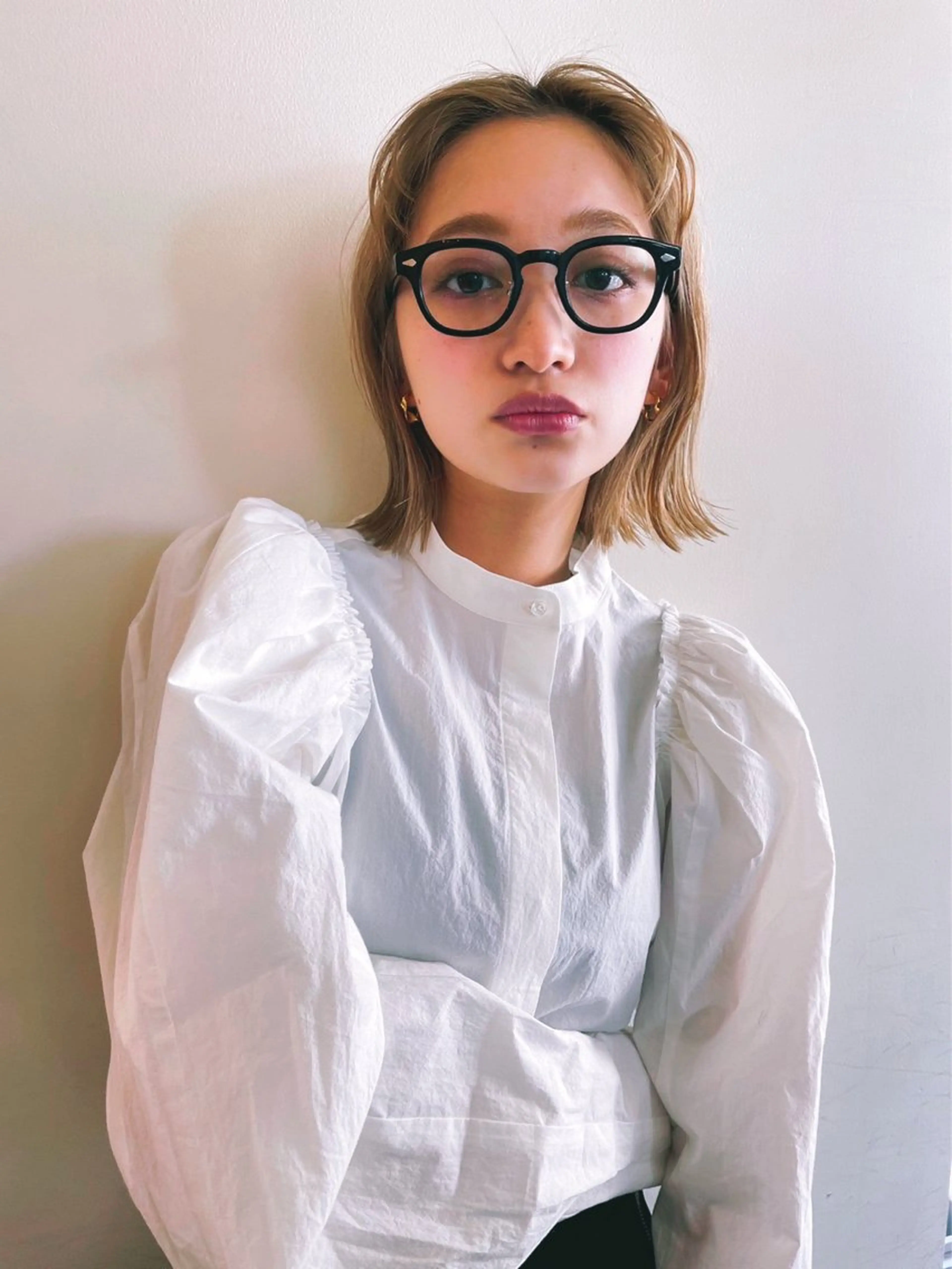 ショート カラー グランジヘア 無造作ヘアHYUGAのヘアスタイル