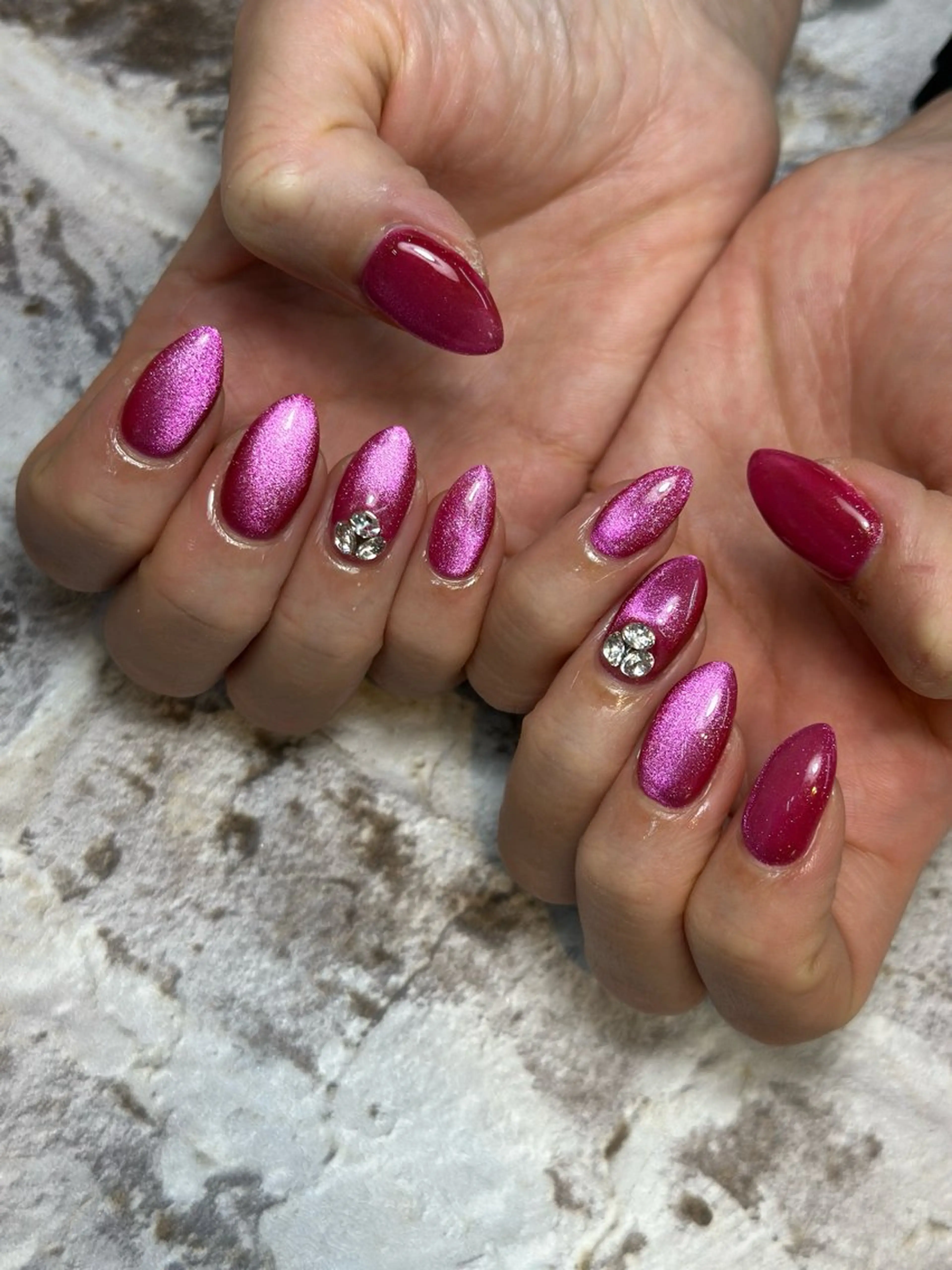 ネイル マグネットネイル KOYUBI 大関のネイルデザイン