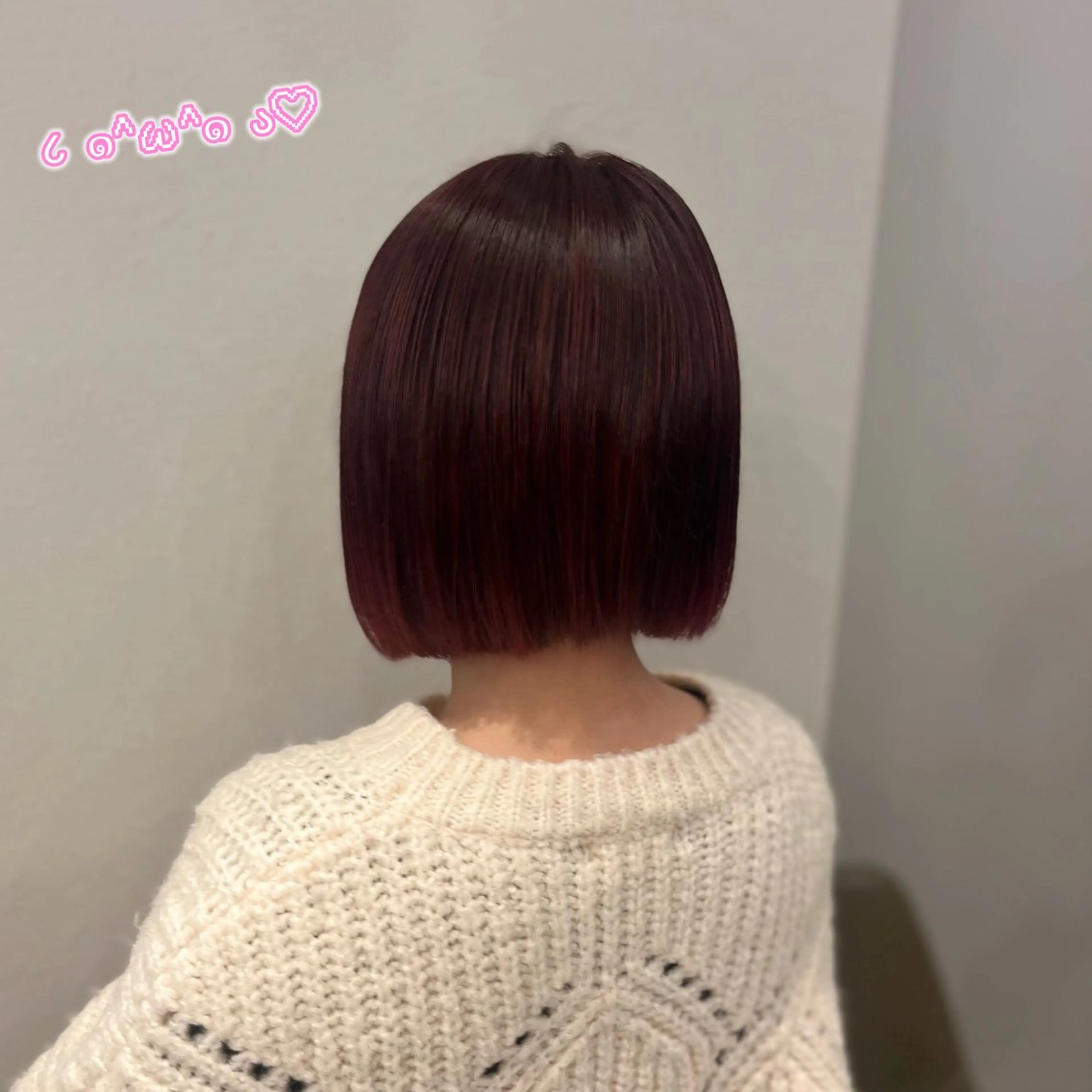 カラー ブリーチ カット ヘアカラー 顔周り/ガーリー /ヘアメ/あつはのヘアスタイル