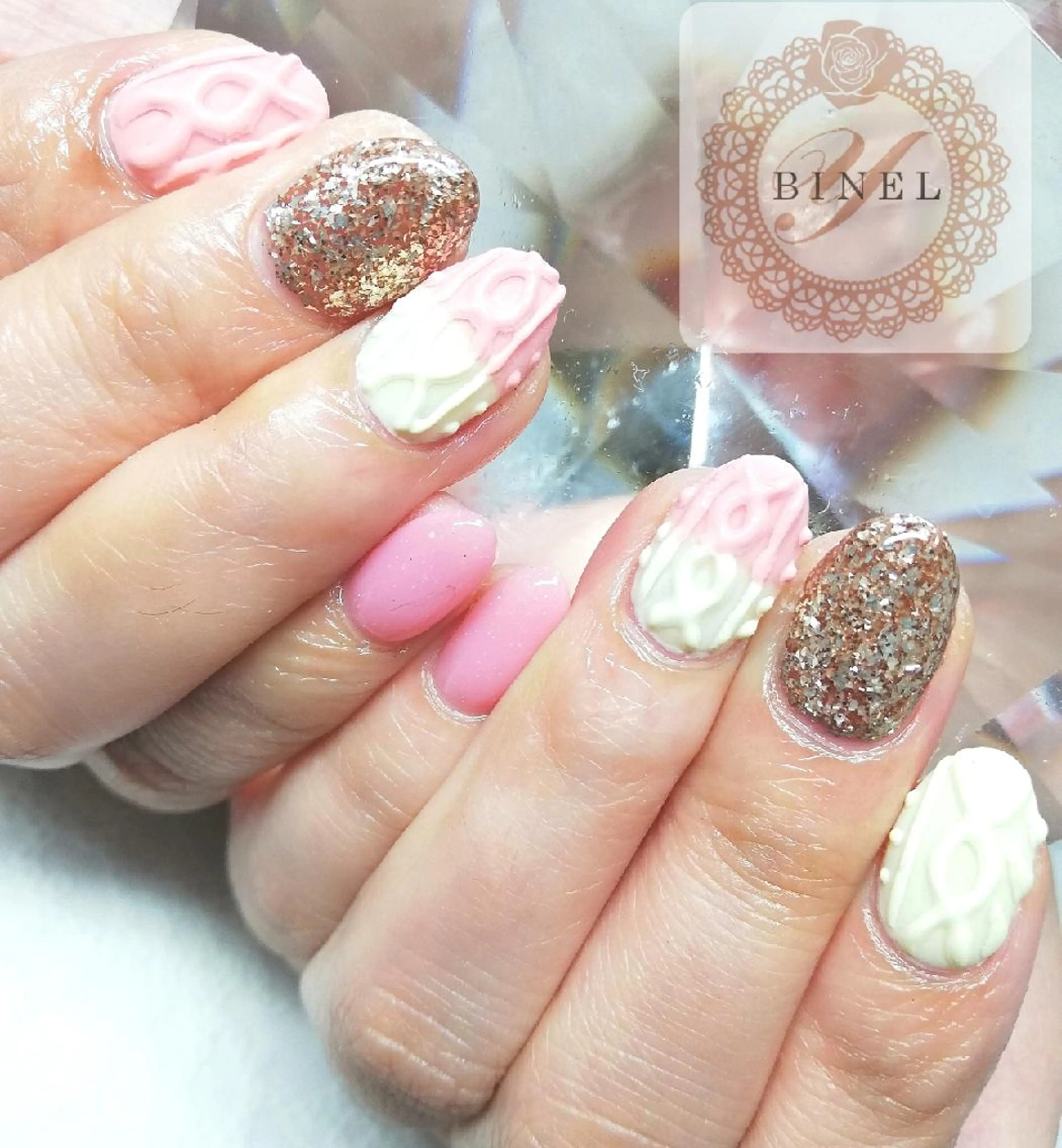 ネイル ハンドネイル Nail Salon Y.BINELのネイルデザイン