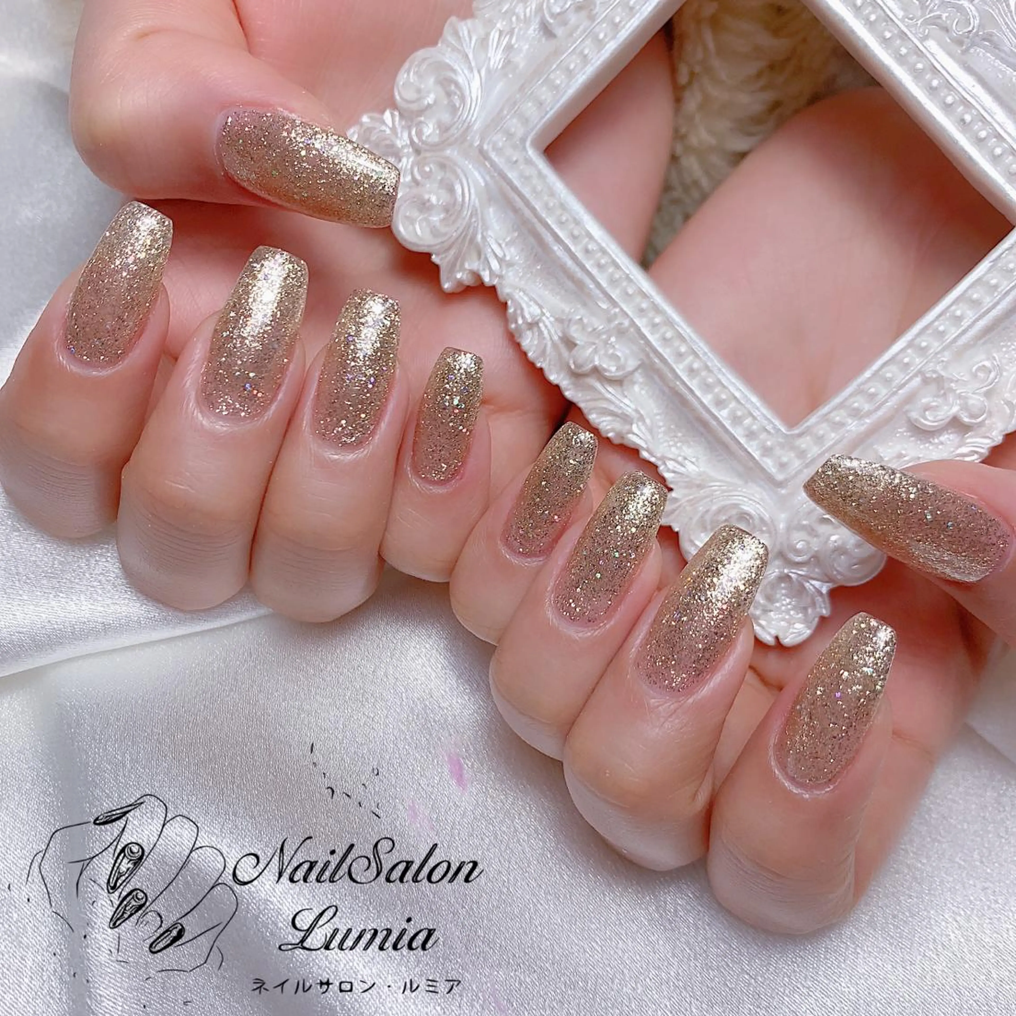 ネイル ハンドネイル ネイルサロン ルミア Lumia 店長のネイルデザイン