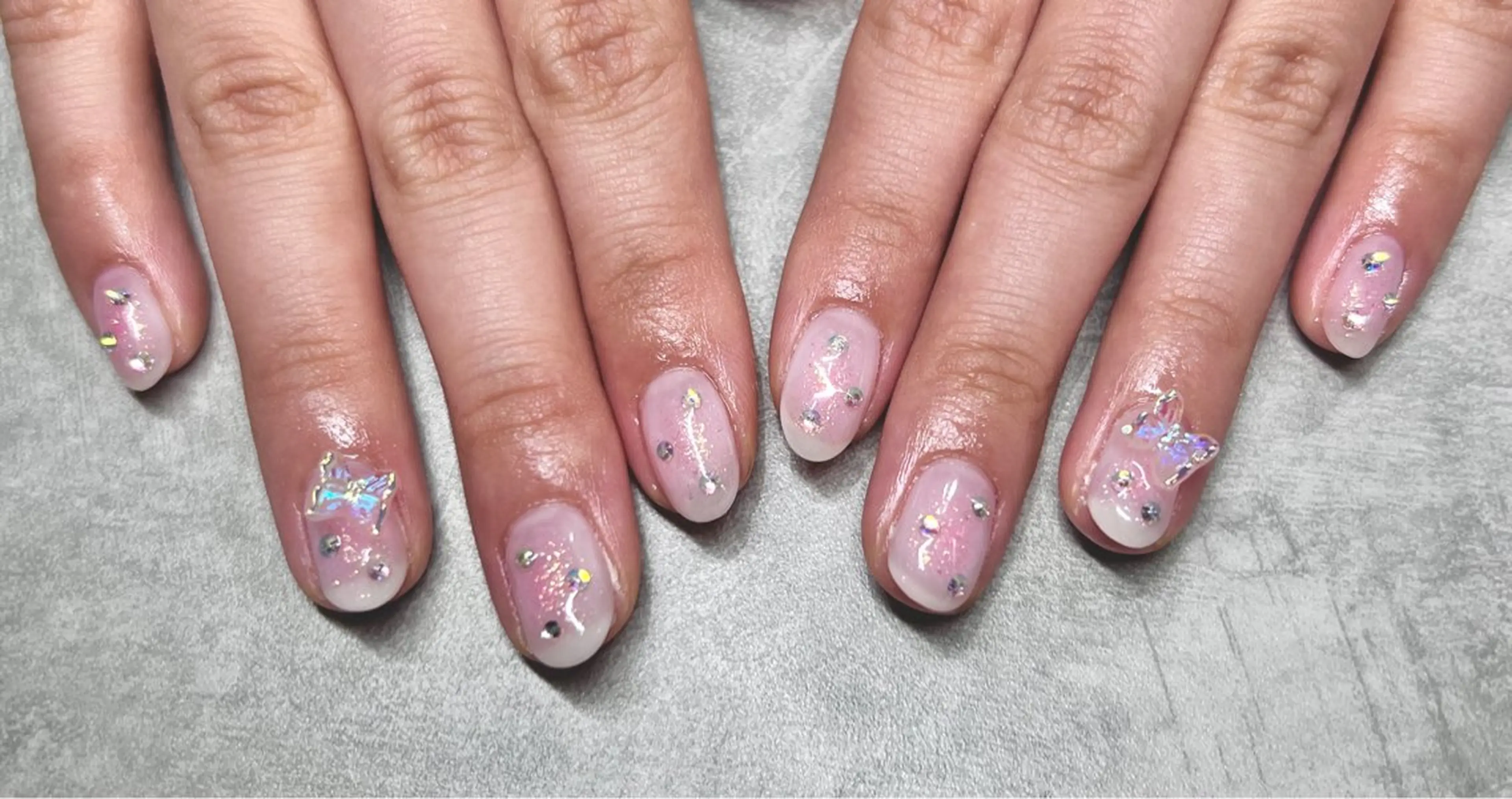 ネイル Miimo💅🏻 ほのか‪ ·͜·♡‬のネイルデザイン