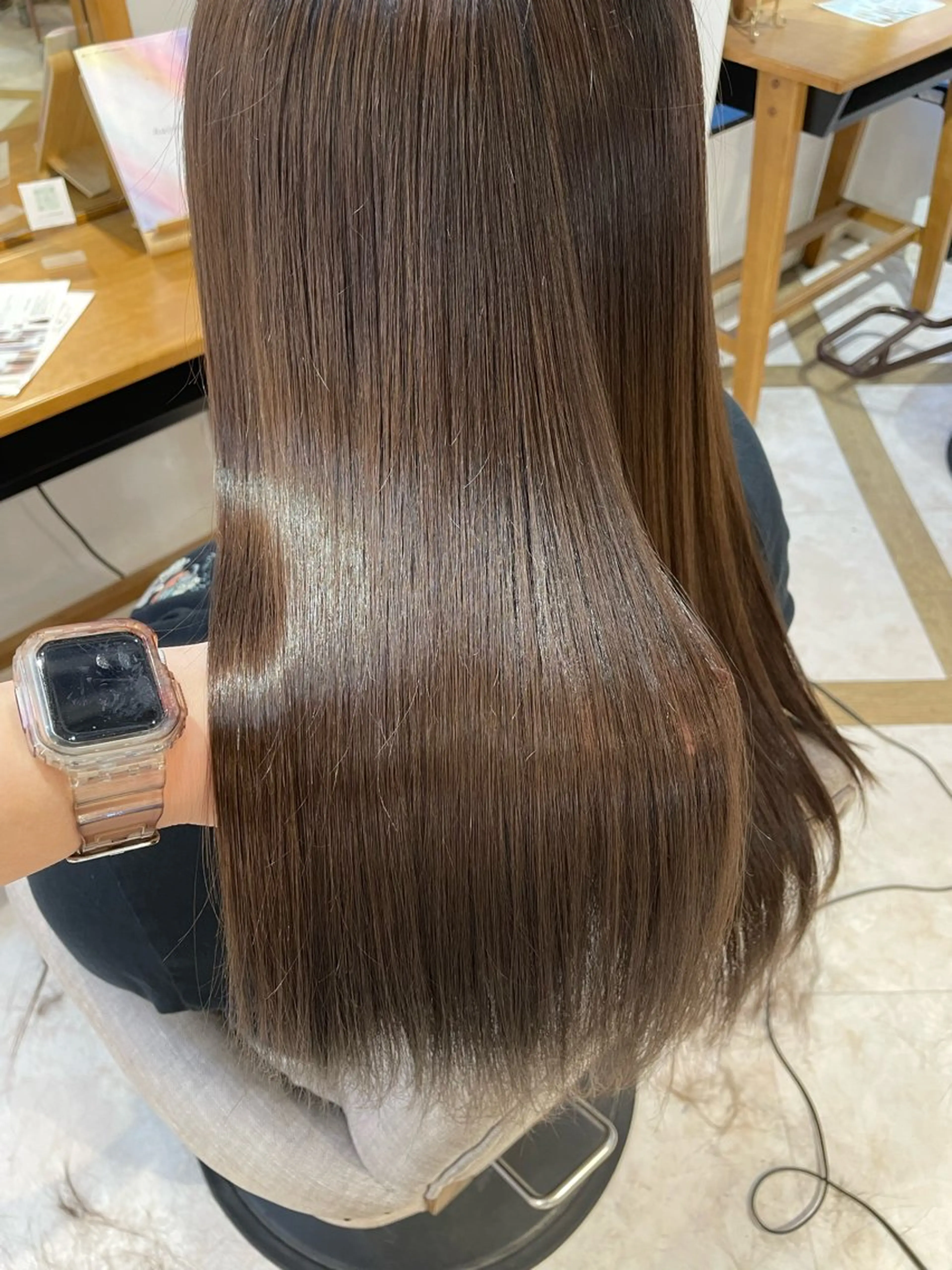 ダブルカラー＋トリートメントの写真